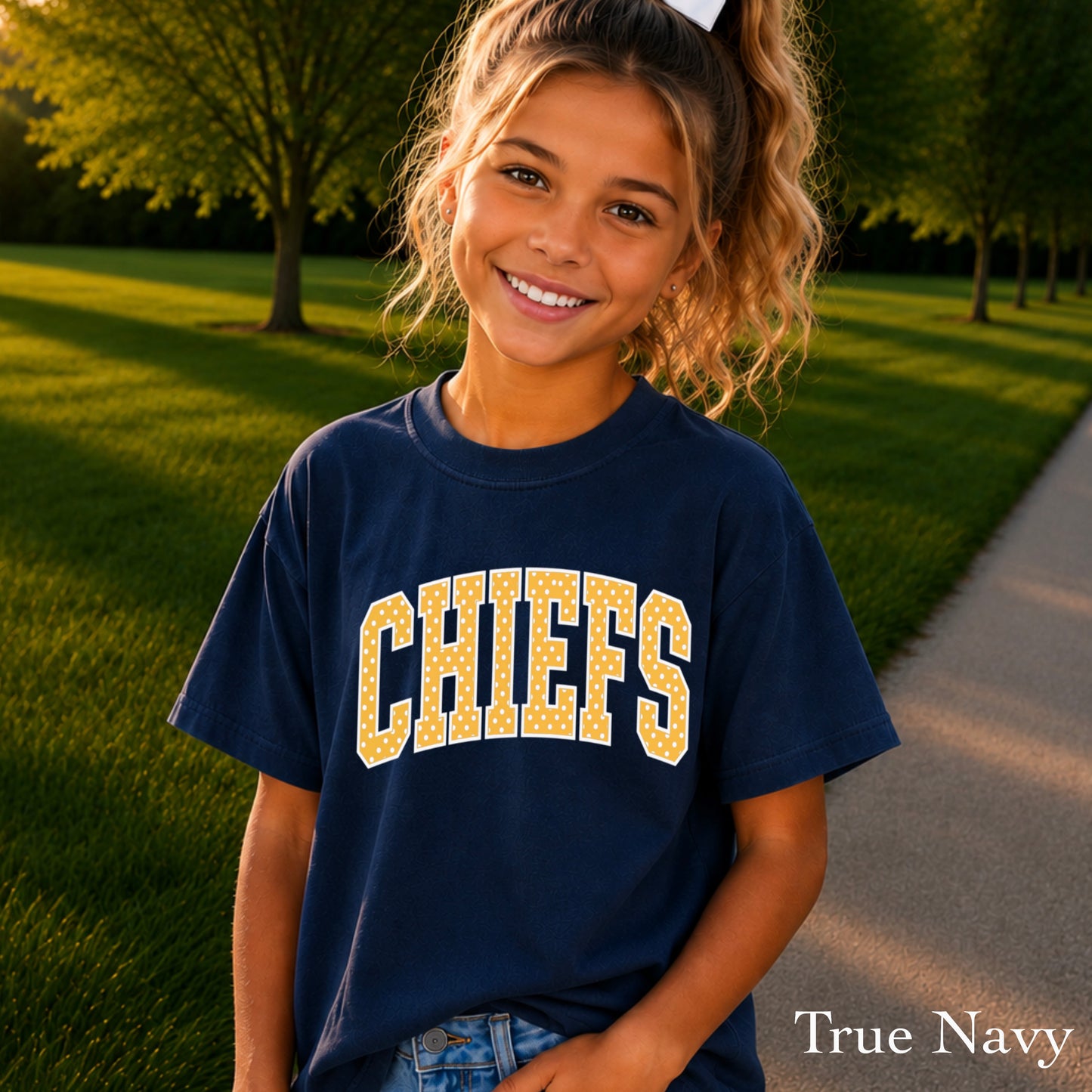 Chiefs Youth Comfort Color T-Shirt
