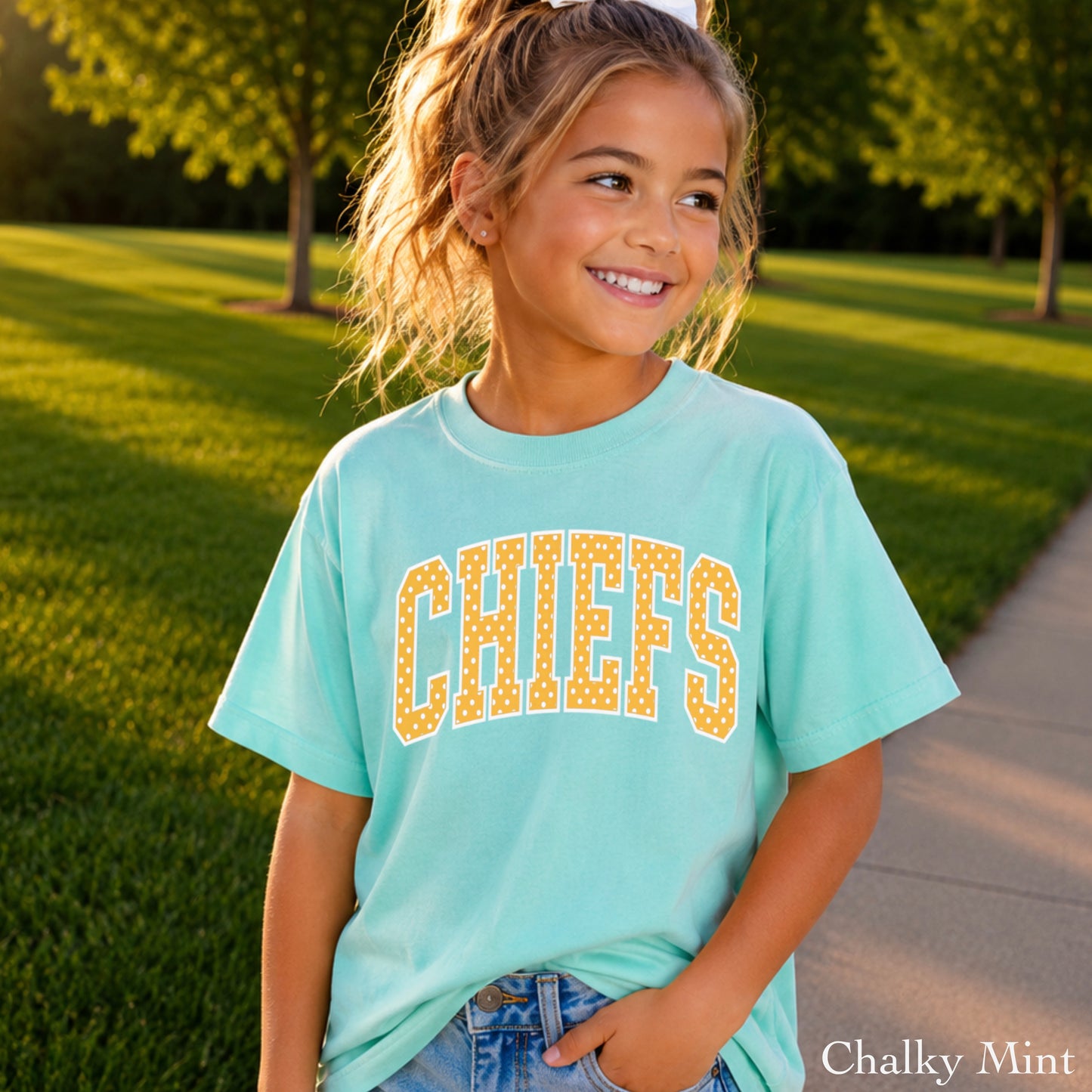 Chiefs Youth Comfort Color T-Shirt