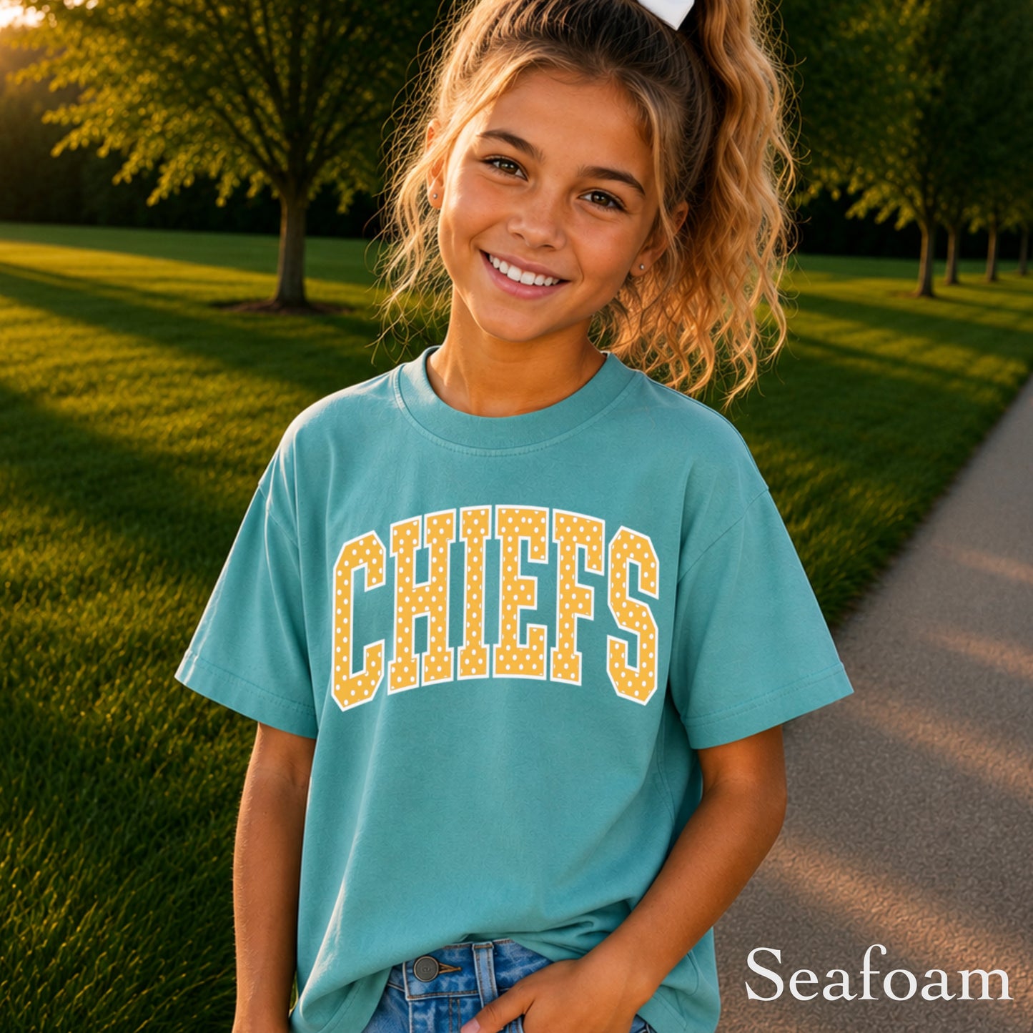Chiefs Youth Comfort Color T-Shirt
