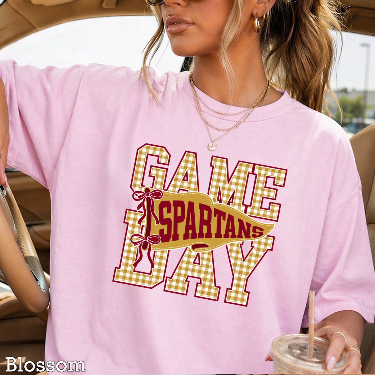 Spartans Comfort Color Graphic Tee