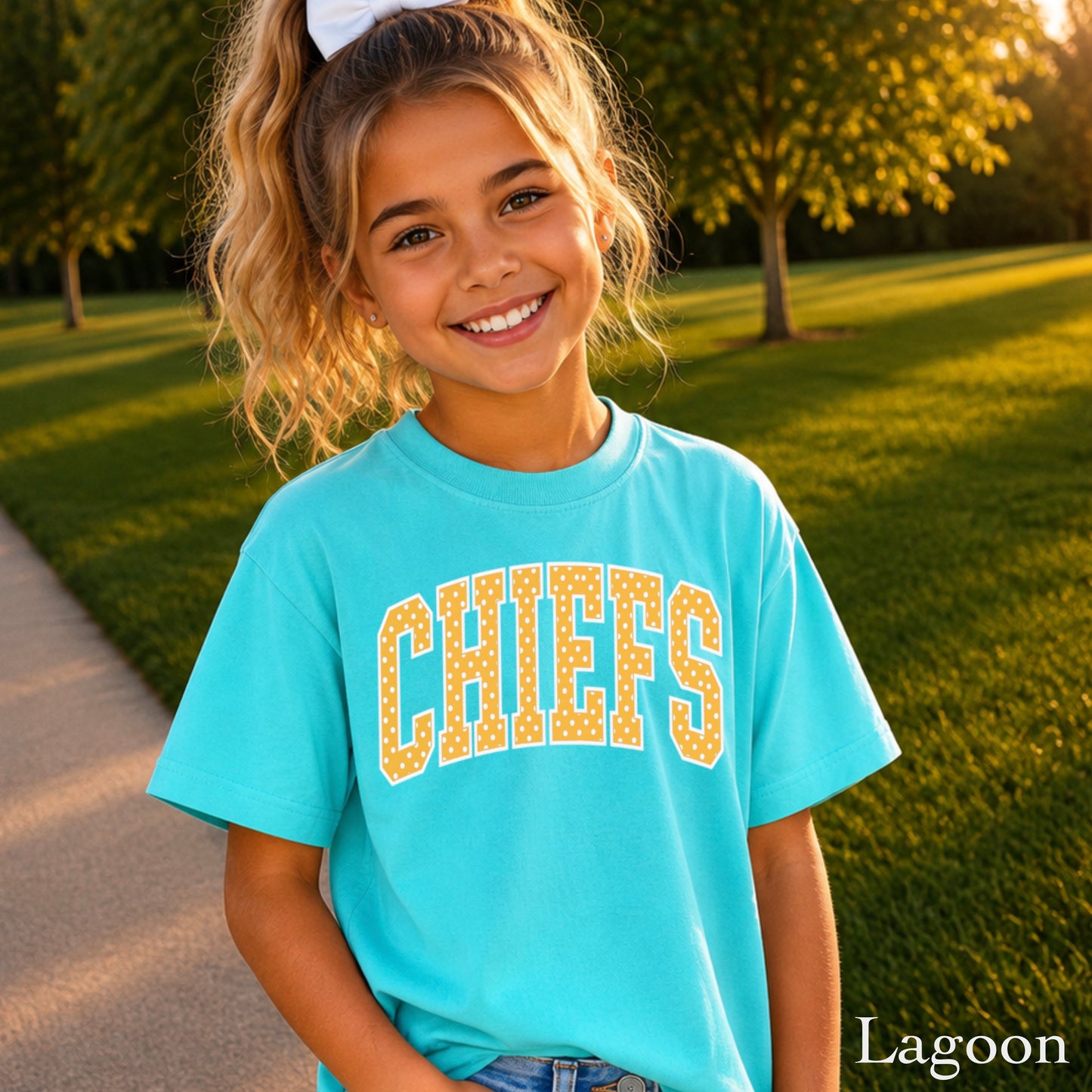 Chiefs Youth Comfort Color T-Shirt