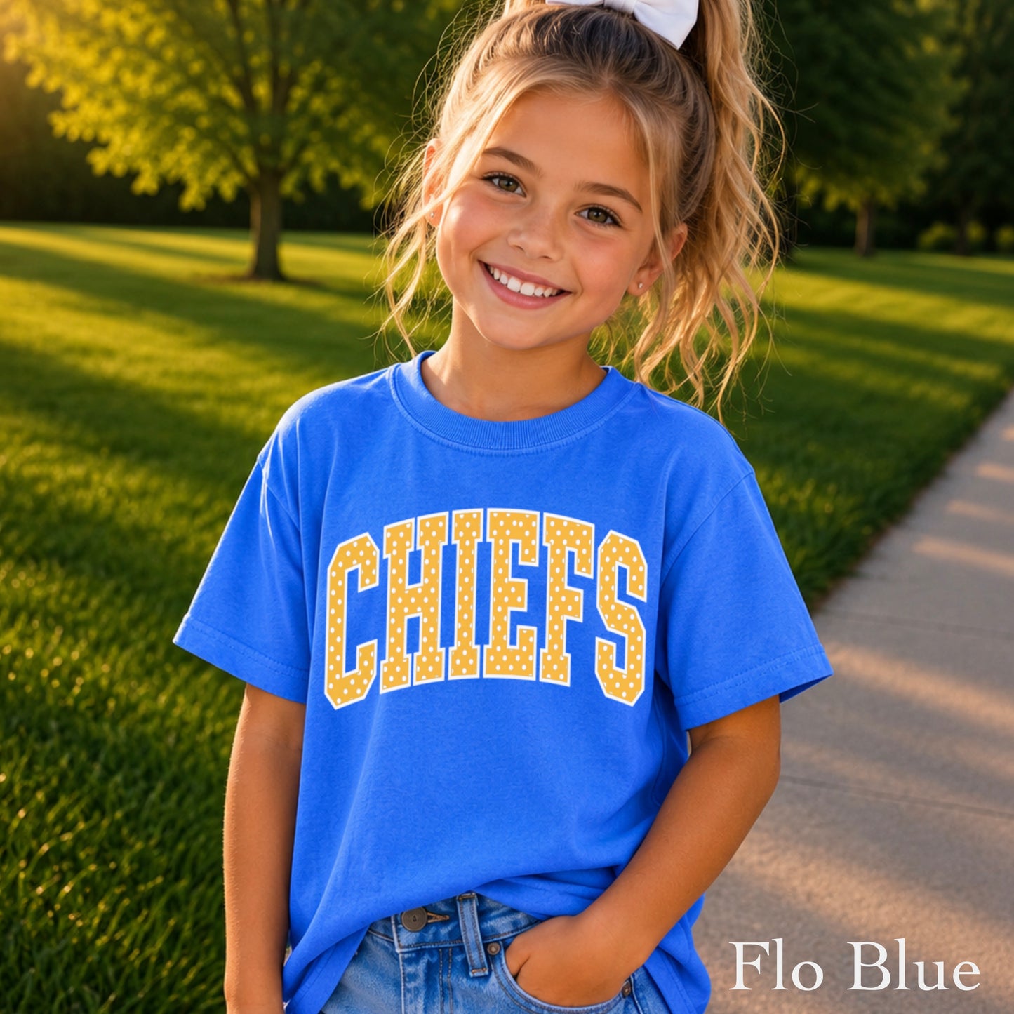 Chiefs Youth Comfort Color T-Shirt