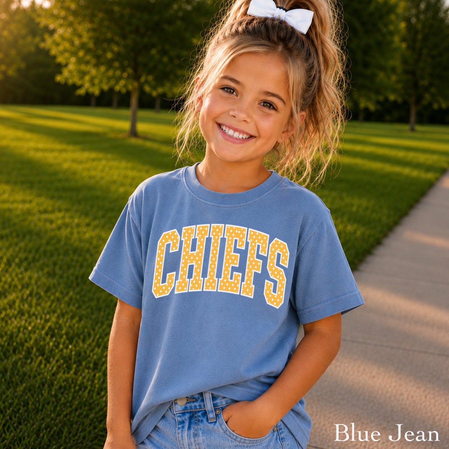 Chiefs Youth Comfort Color T-Shirt