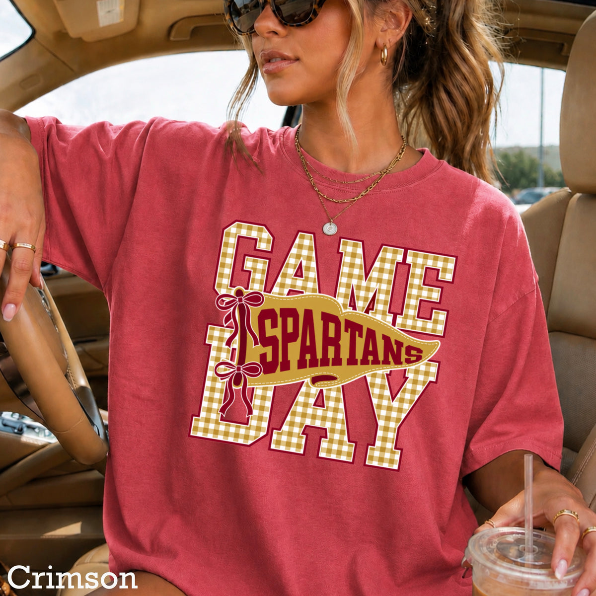 Spartans Comfort Color Graphic Tee