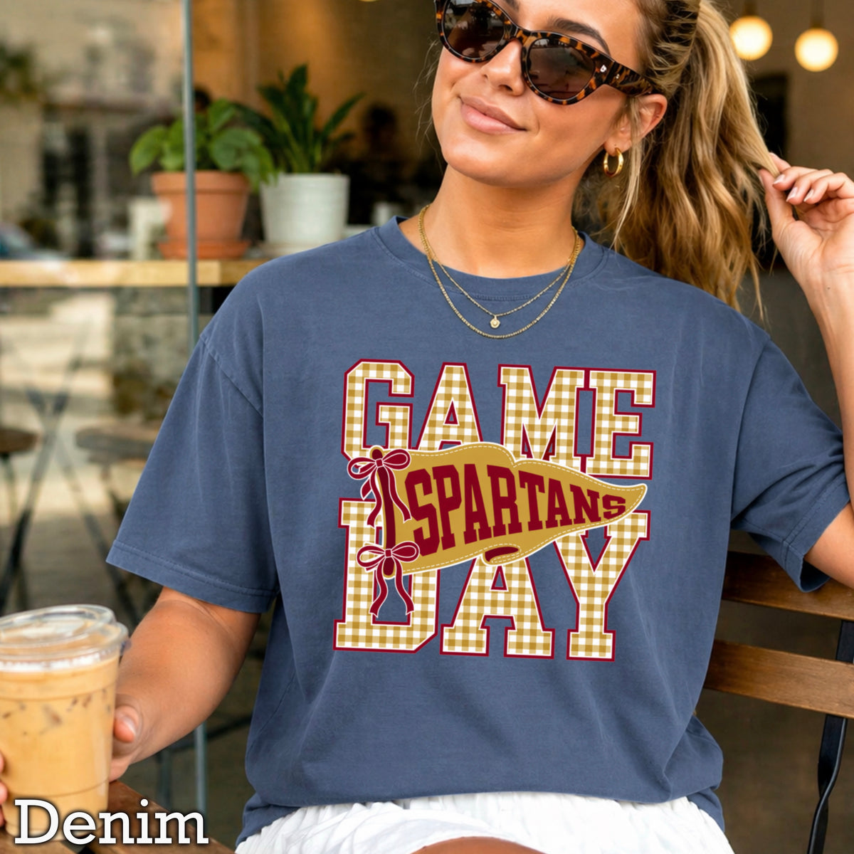 Spartans Comfort Color Graphic Tee