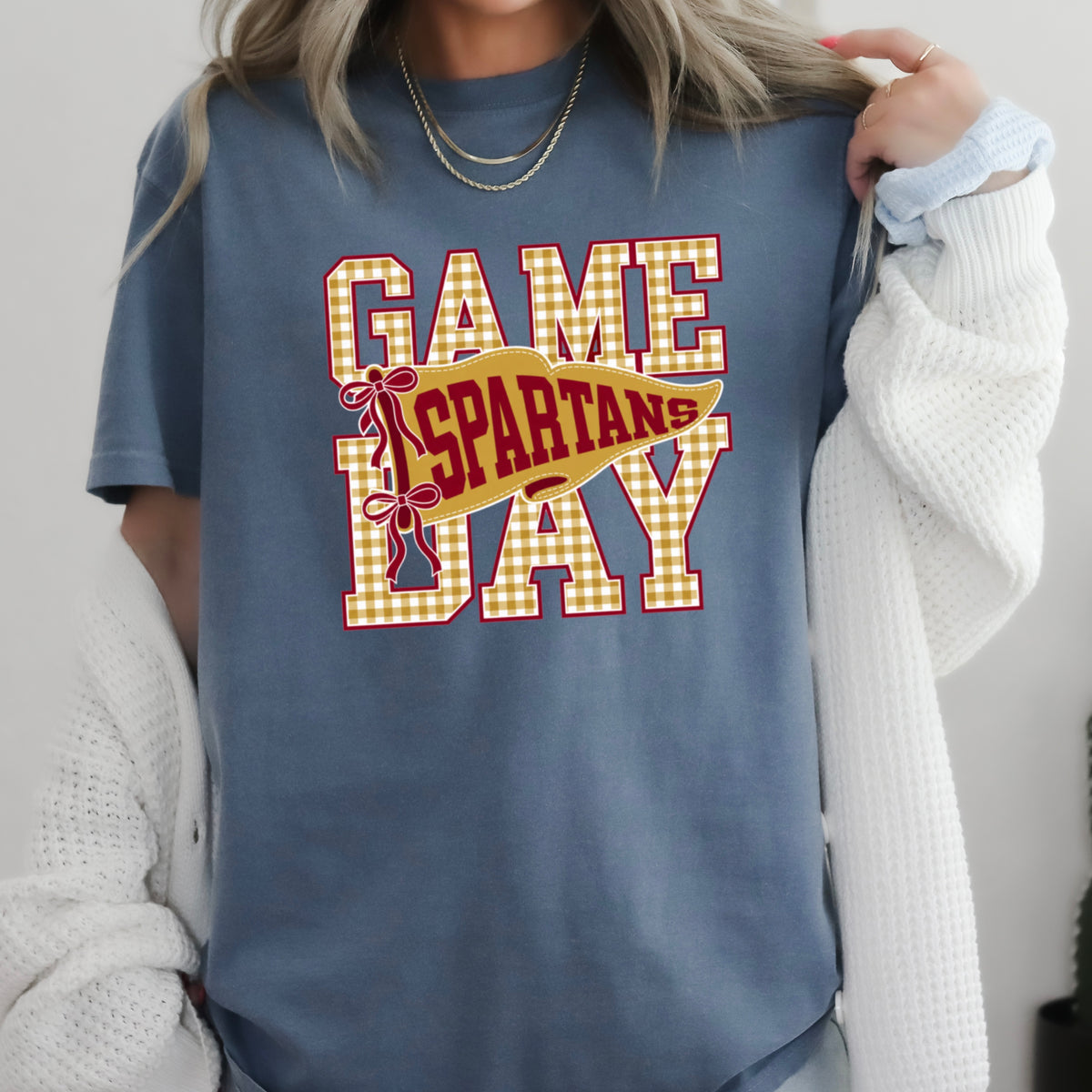 Spartans Comfort Color Graphic Tee