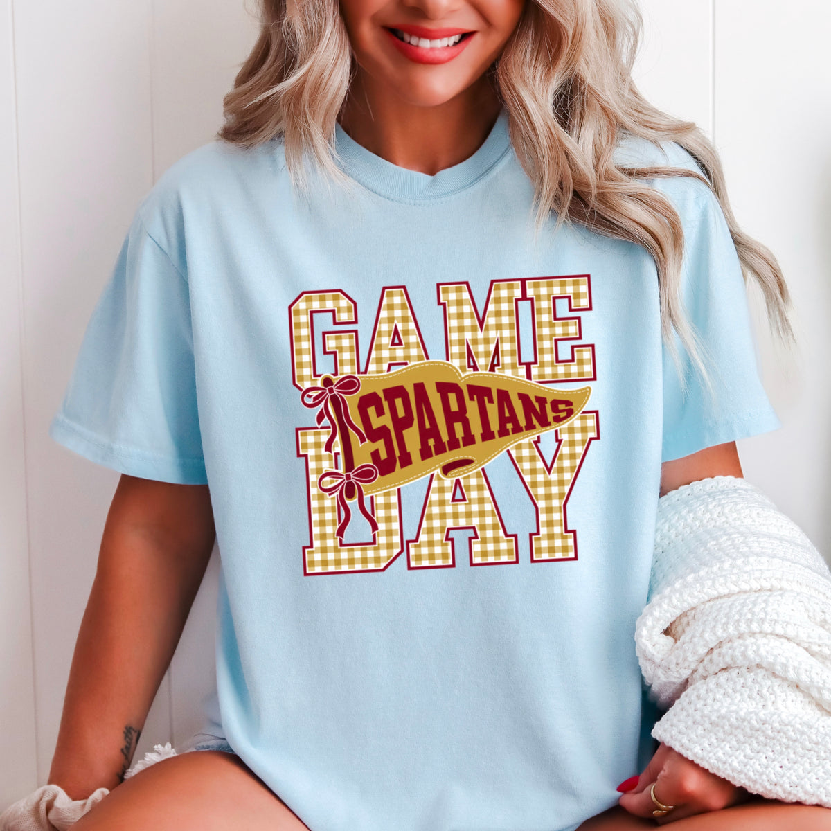 Spartans Comfort Color Graphic Tee