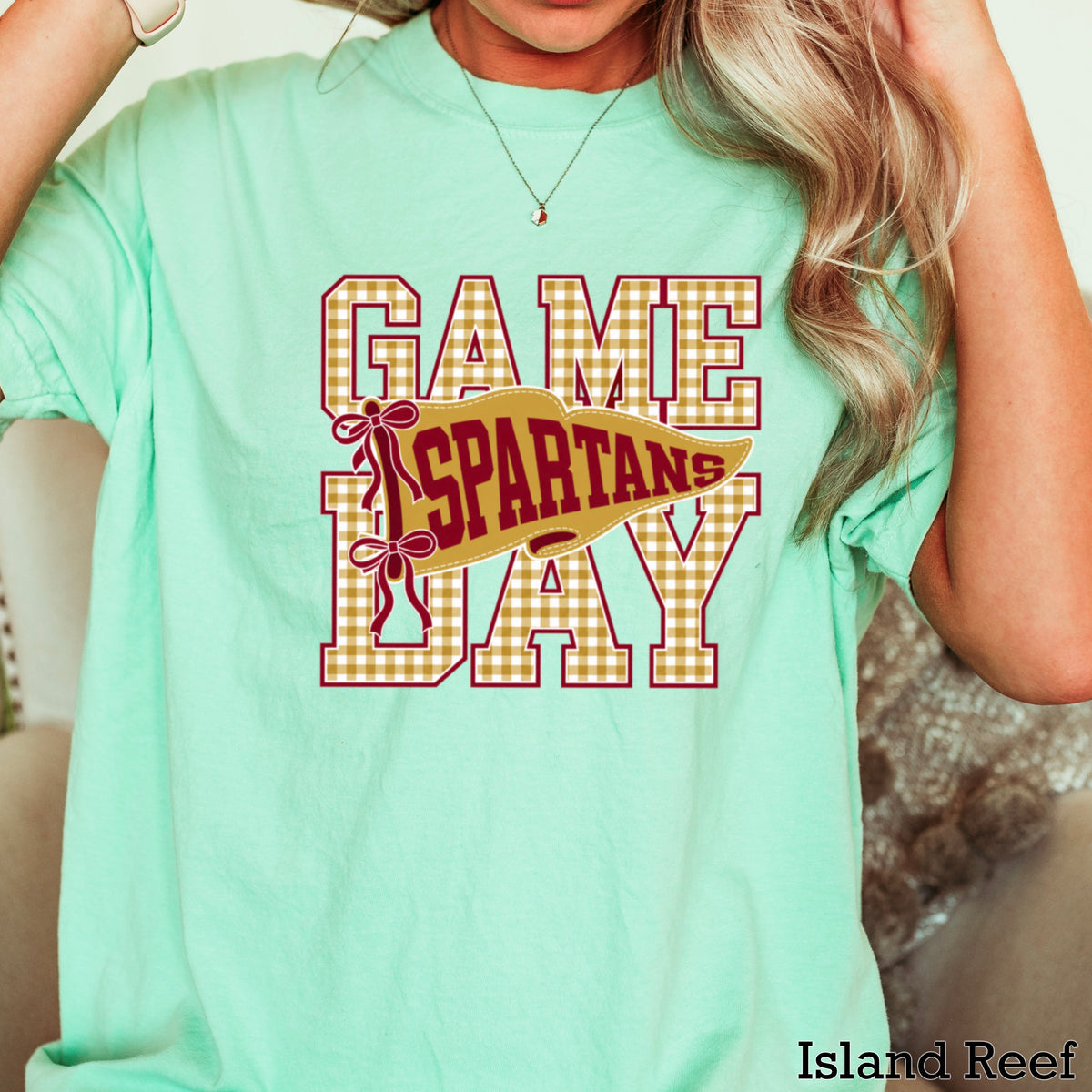 Spartans Comfort Color Graphic Tee