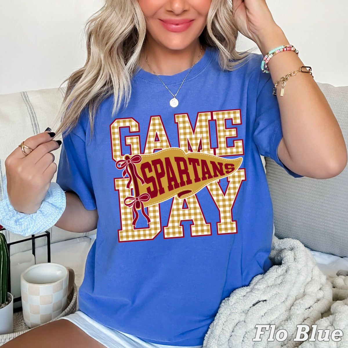 Spartans Comfort Color Graphic Tee