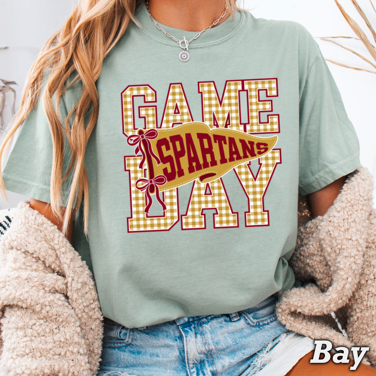Spartans Comfort Color Graphic Tee