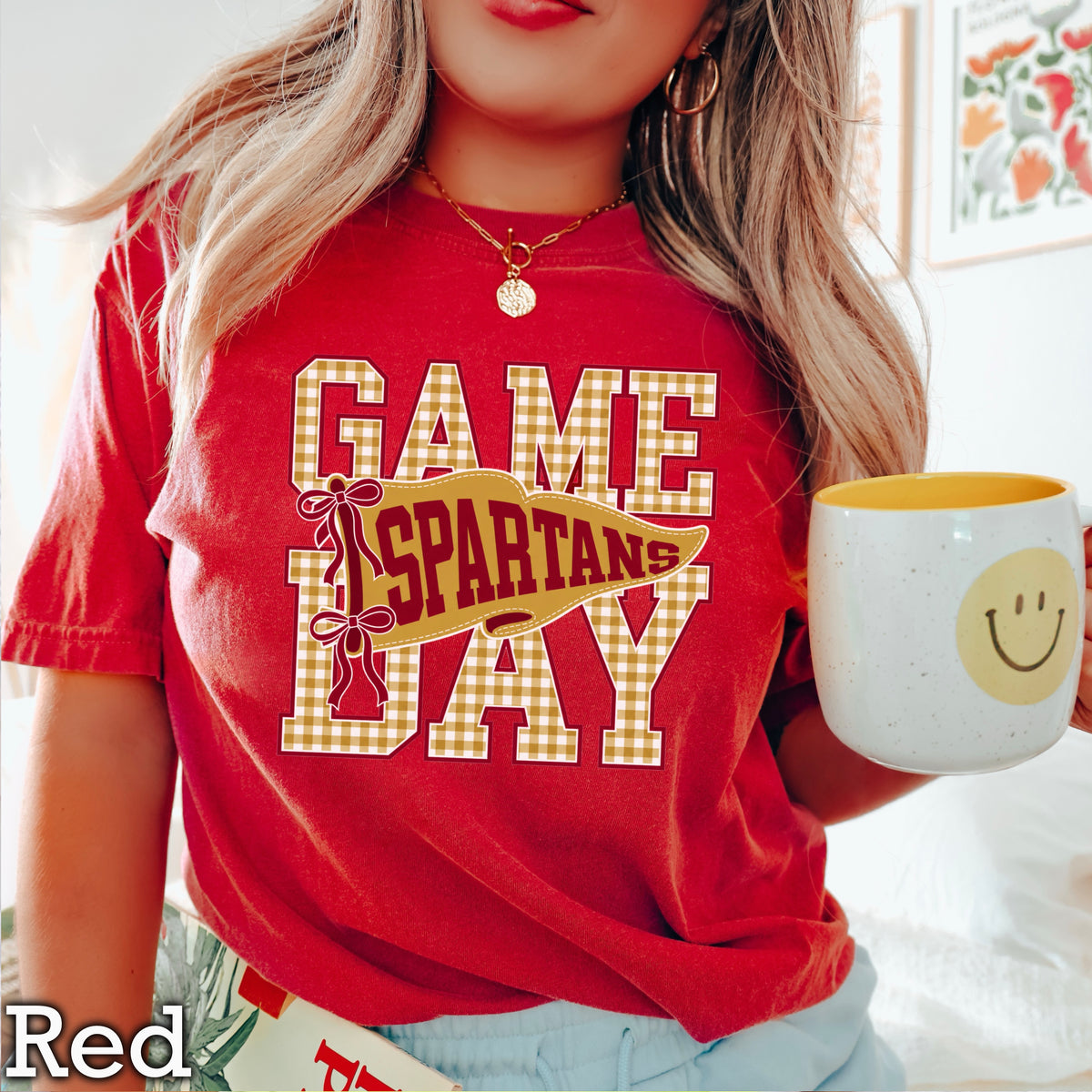 Spartans Comfort Color Graphic Tee