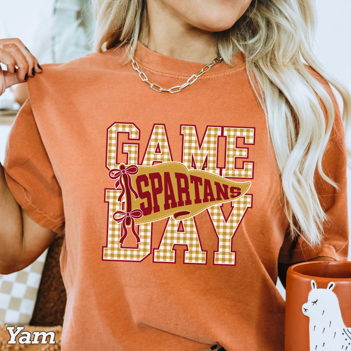 Spartans Comfort Color Graphic Tee