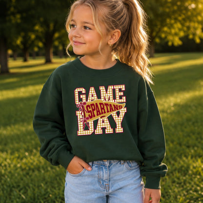 Spartans Youth Crewneck Sweatshirt