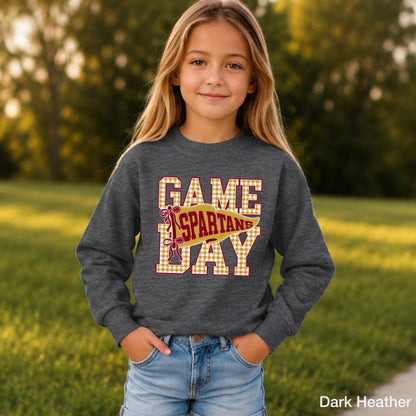 Spartans Youth Crewneck Sweatshirt