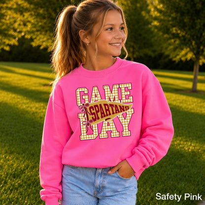 Spartans Youth Crewneck Sweatshirt