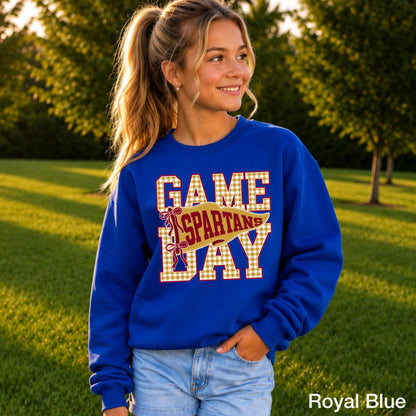 Spartans Youth Crewneck Sweatshirt