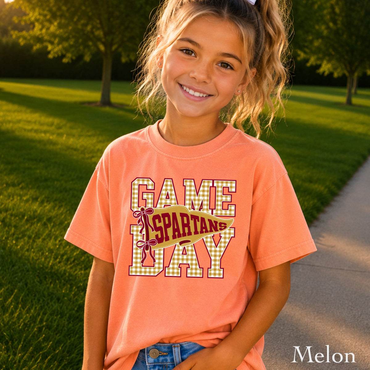 Spartans Youth Comfort Color T-Shirt