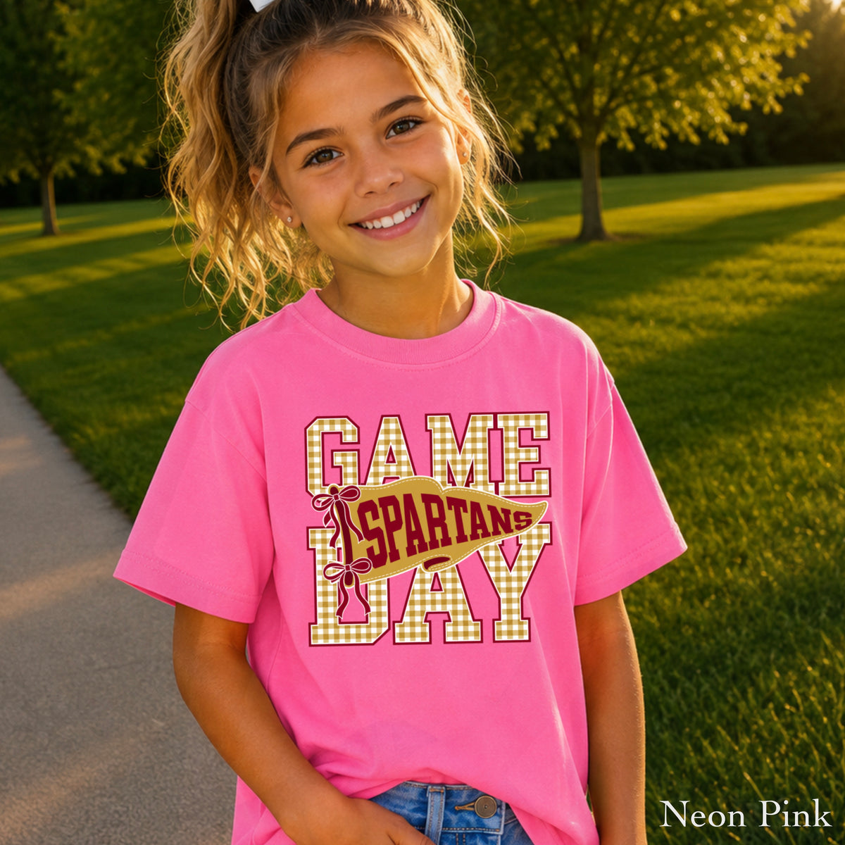 Spartans Youth Comfort Color T-Shirt
