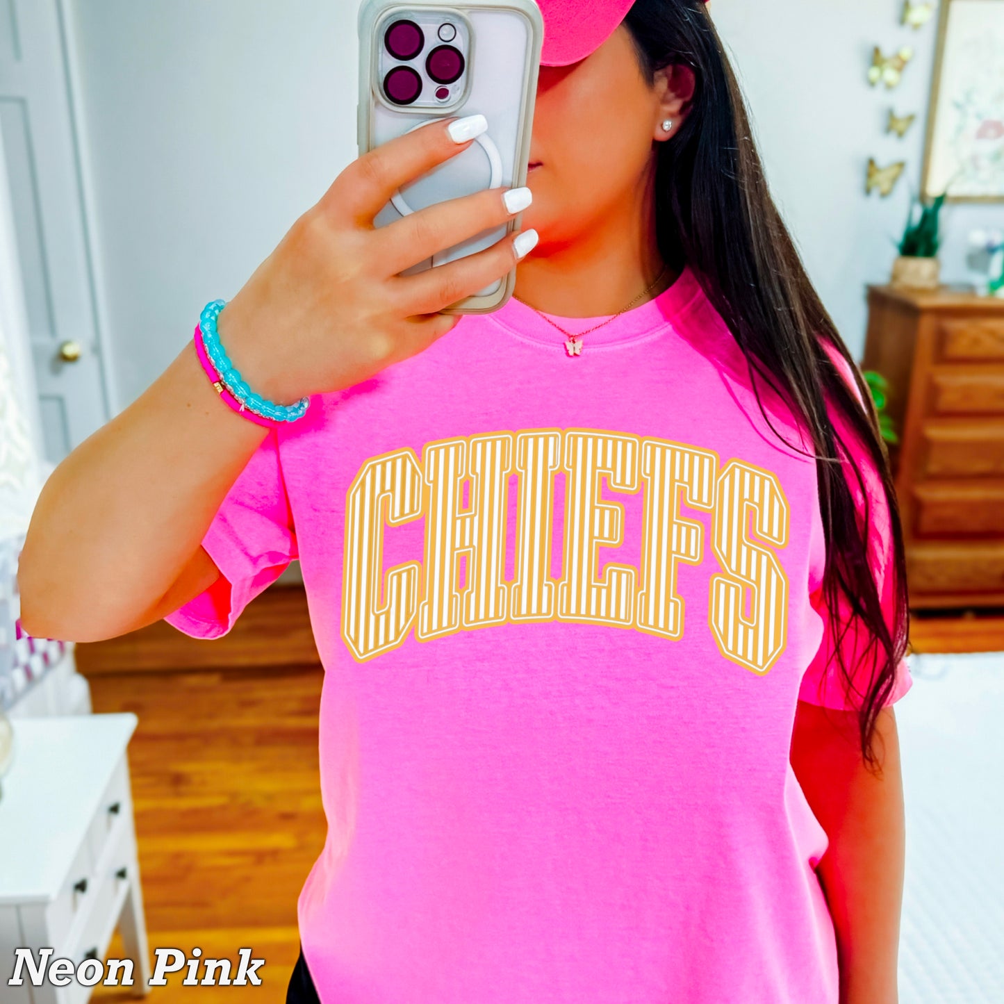 Chiefs Comfort Color Graphic Tee