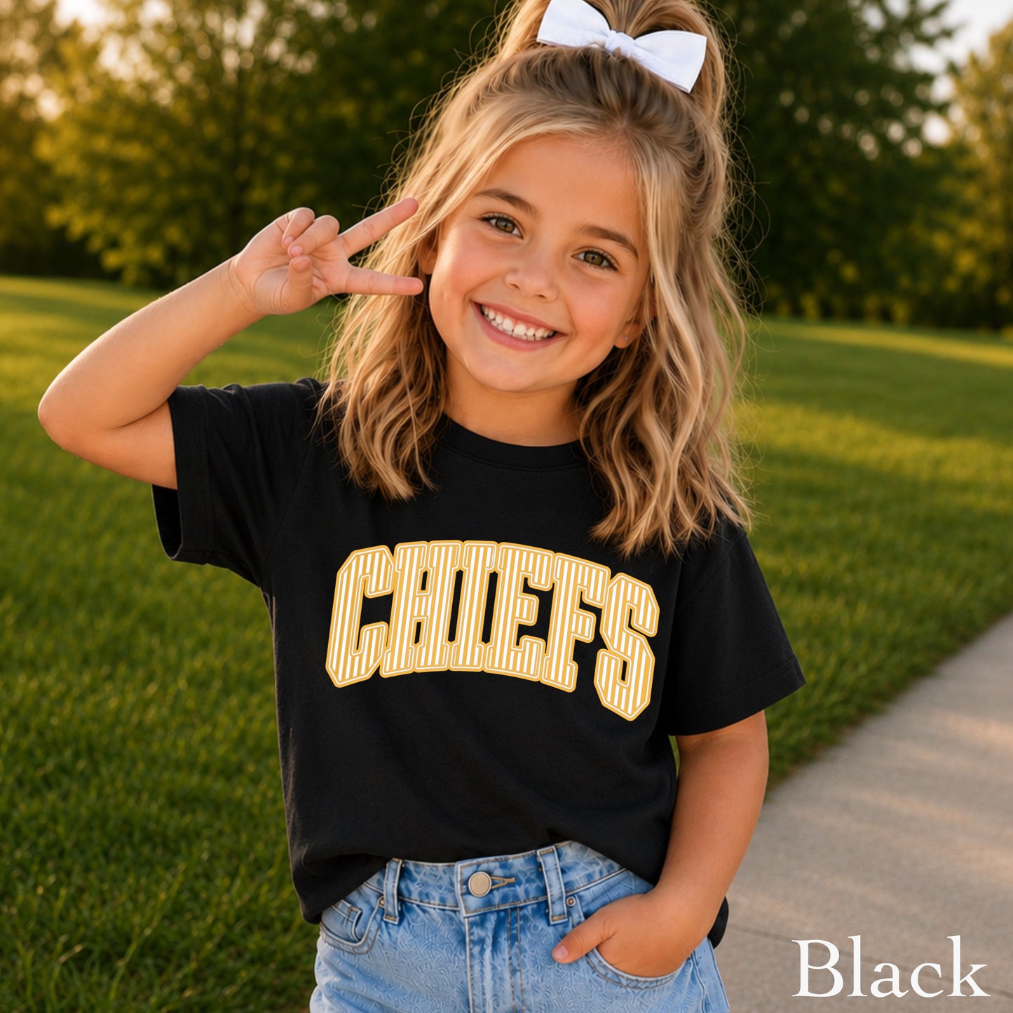 Chiefs Youth Comfort Color T-Shirt