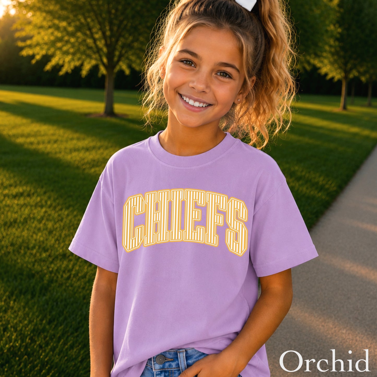 Chiefs Youth Comfort Color T-Shirt