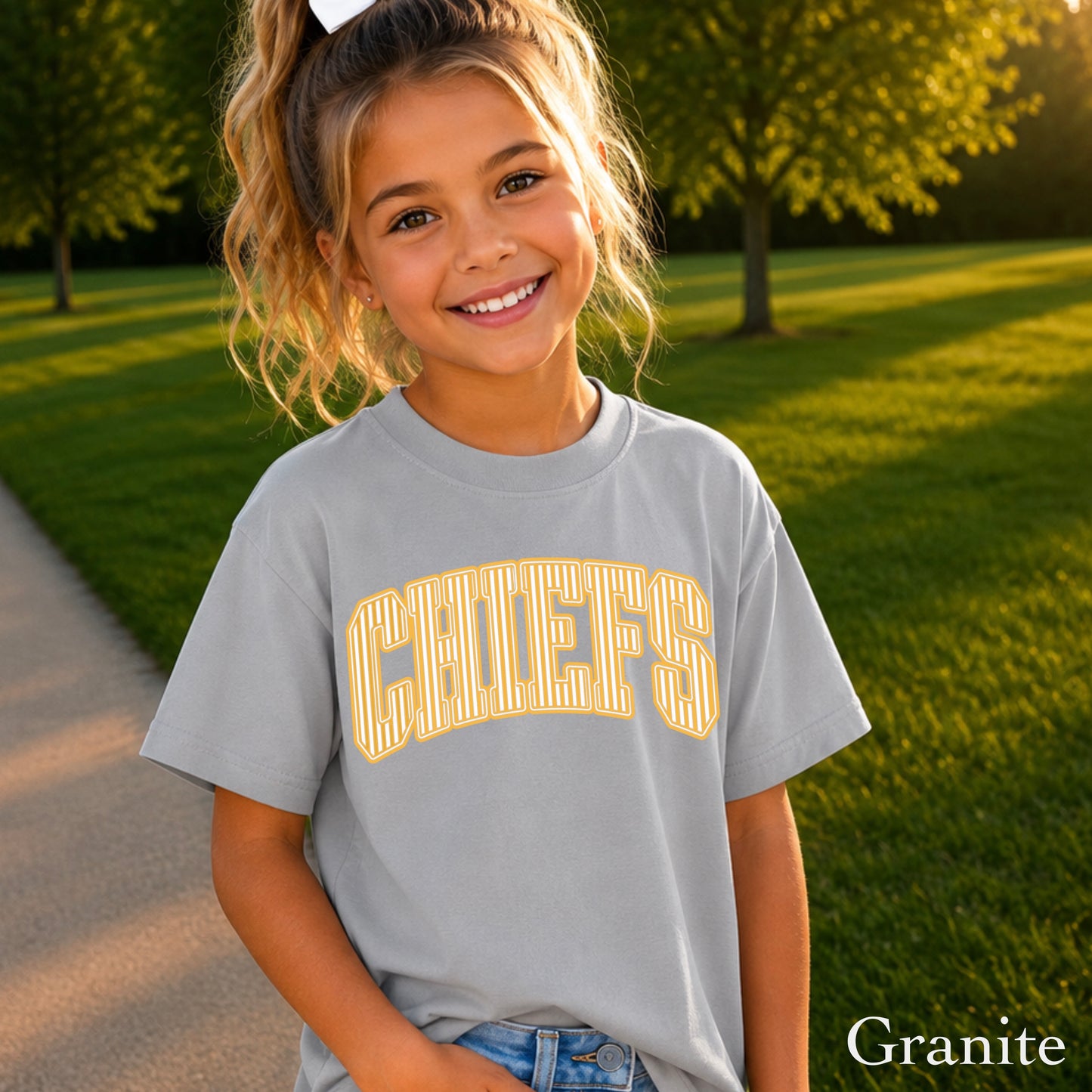 Chiefs Youth Comfort Color T-Shirt