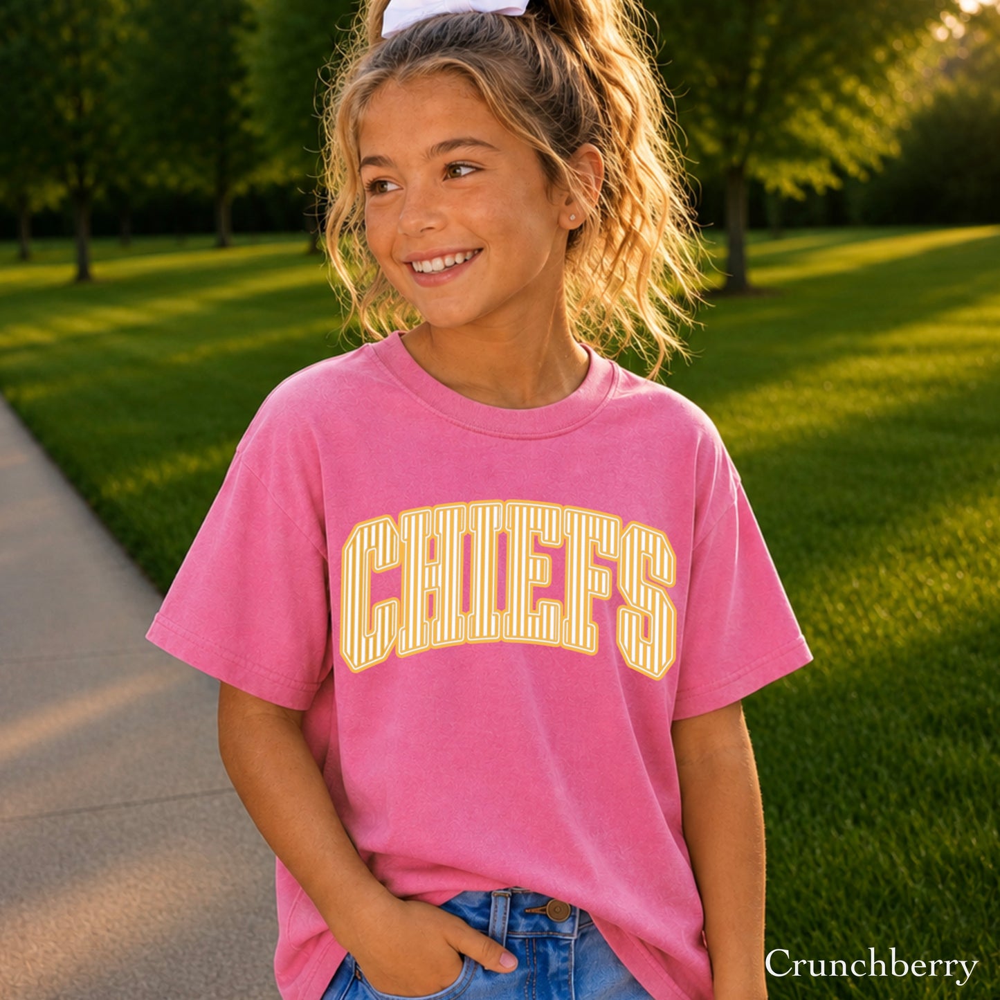 Chiefs Youth Comfort Color T-Shirt