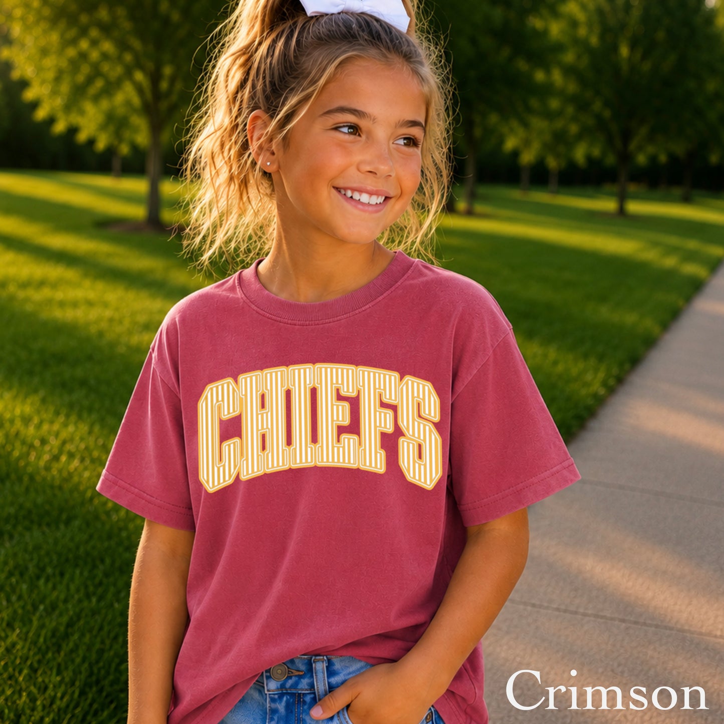Chiefs Youth Comfort Color T-Shirt
