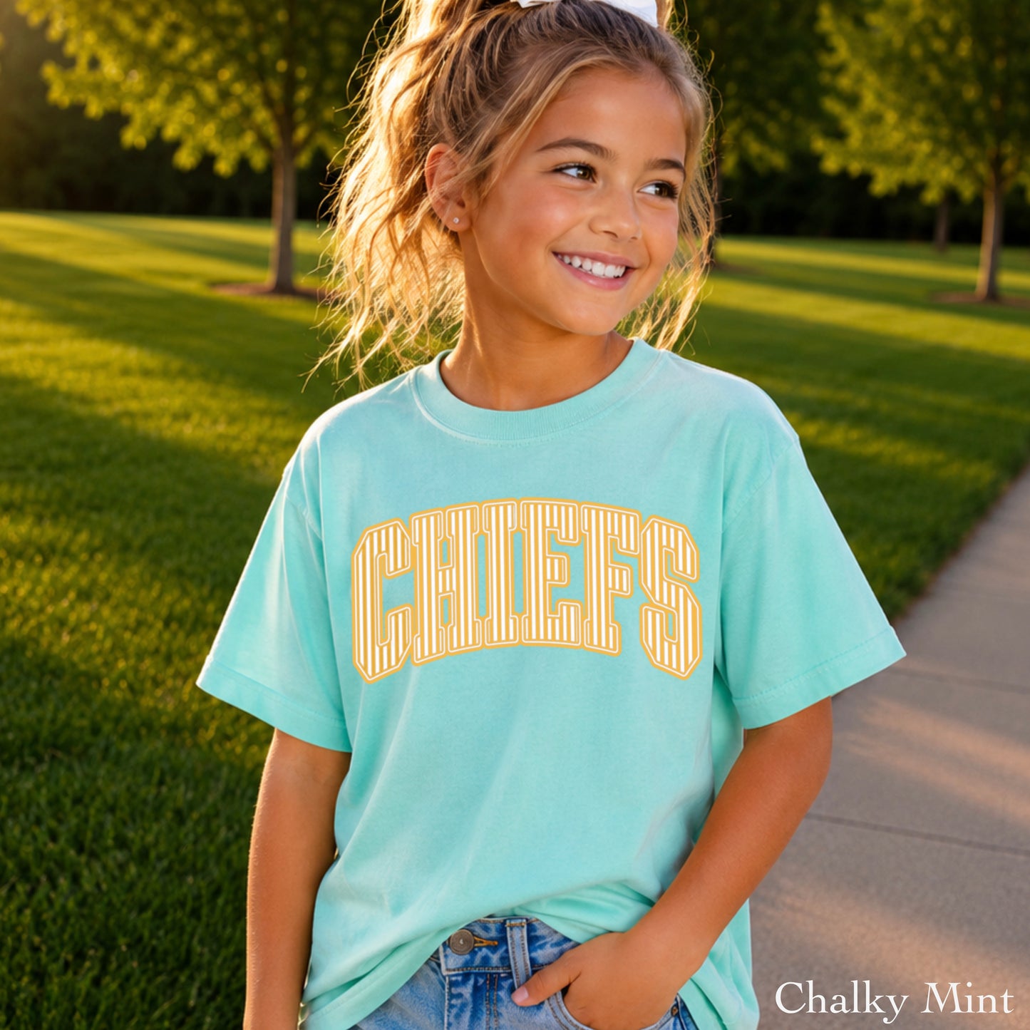 Chiefs Youth Comfort Color T-Shirt