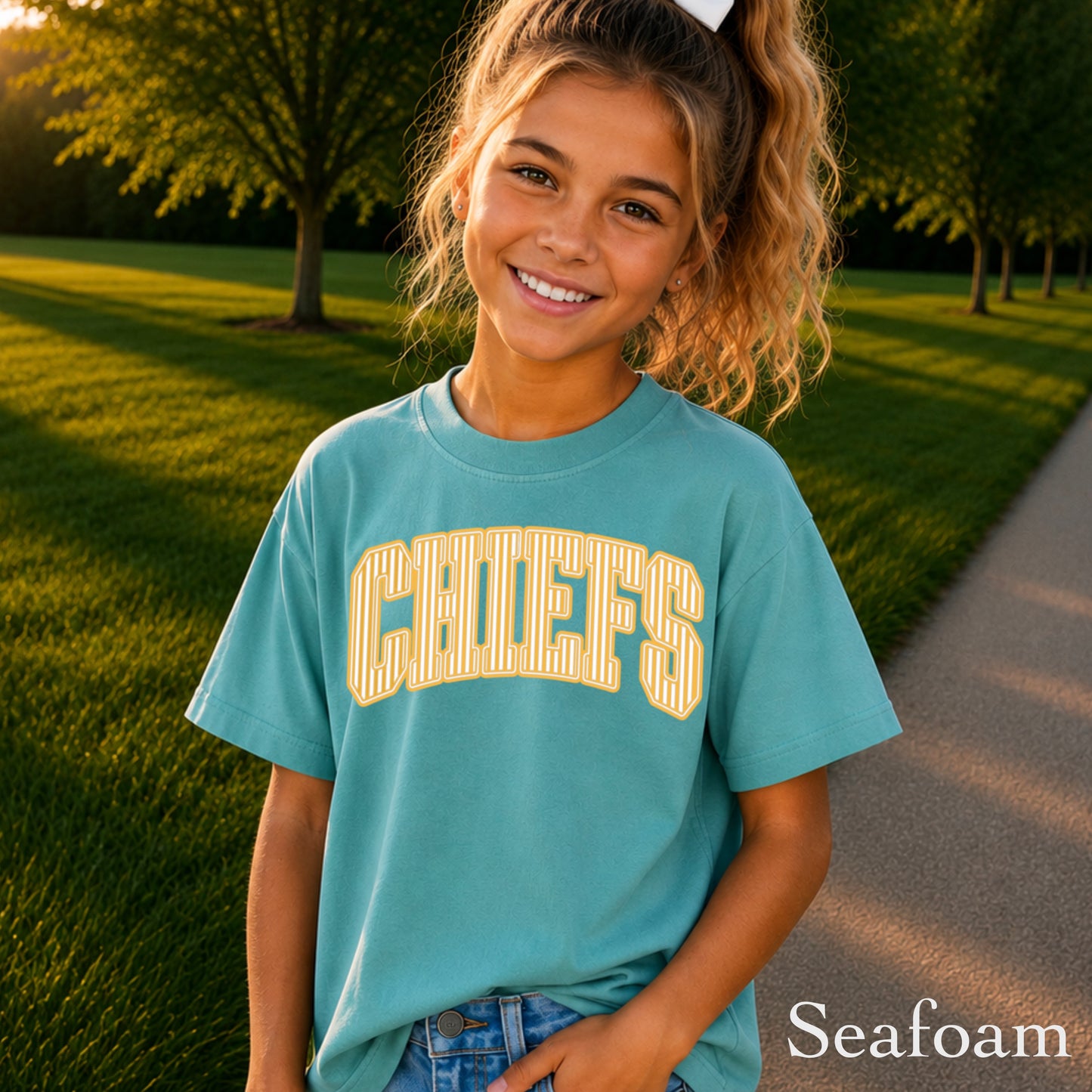 Chiefs Youth Comfort Color T-Shirt