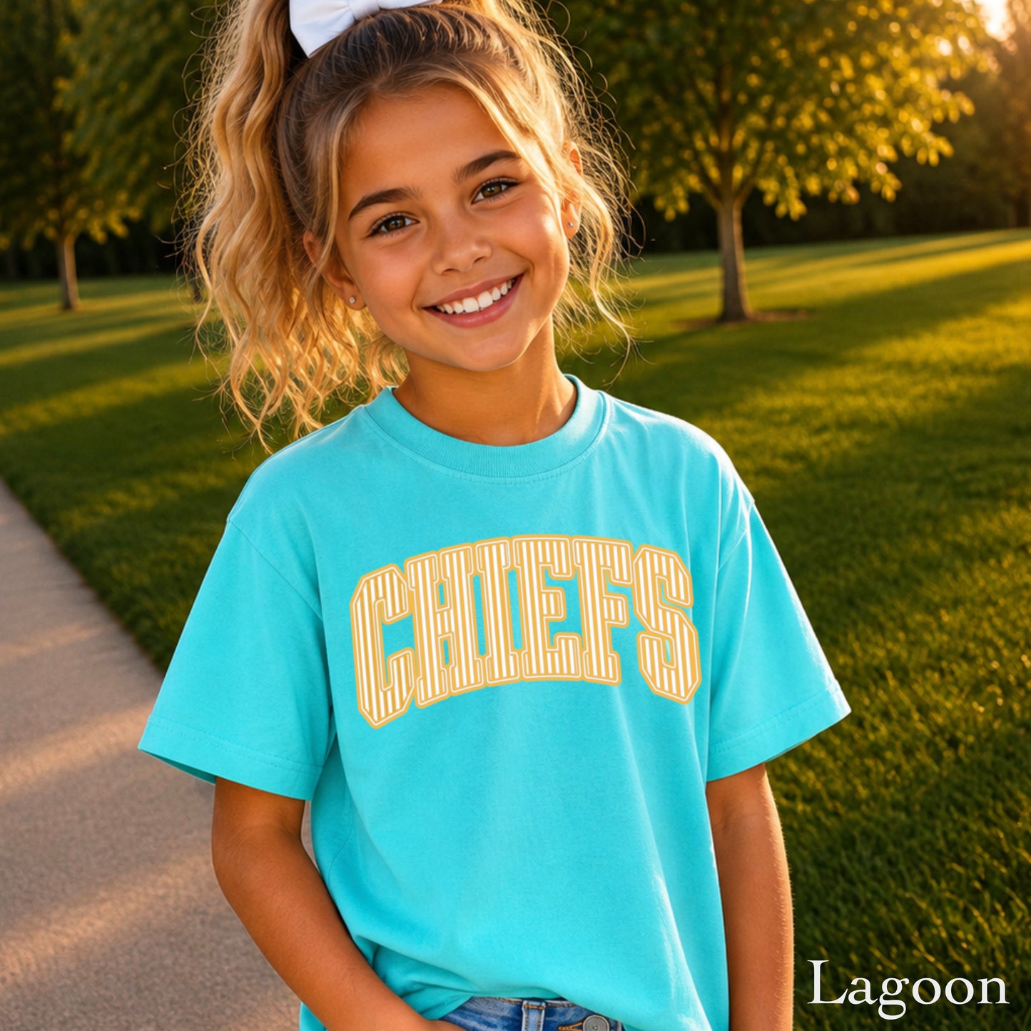 Chiefs Youth Comfort Color T-Shirt
