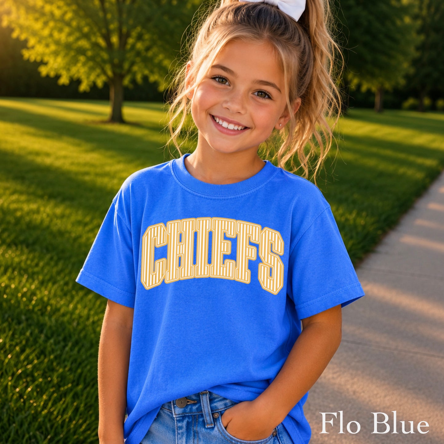 Chiefs Youth Comfort Color T-Shirt