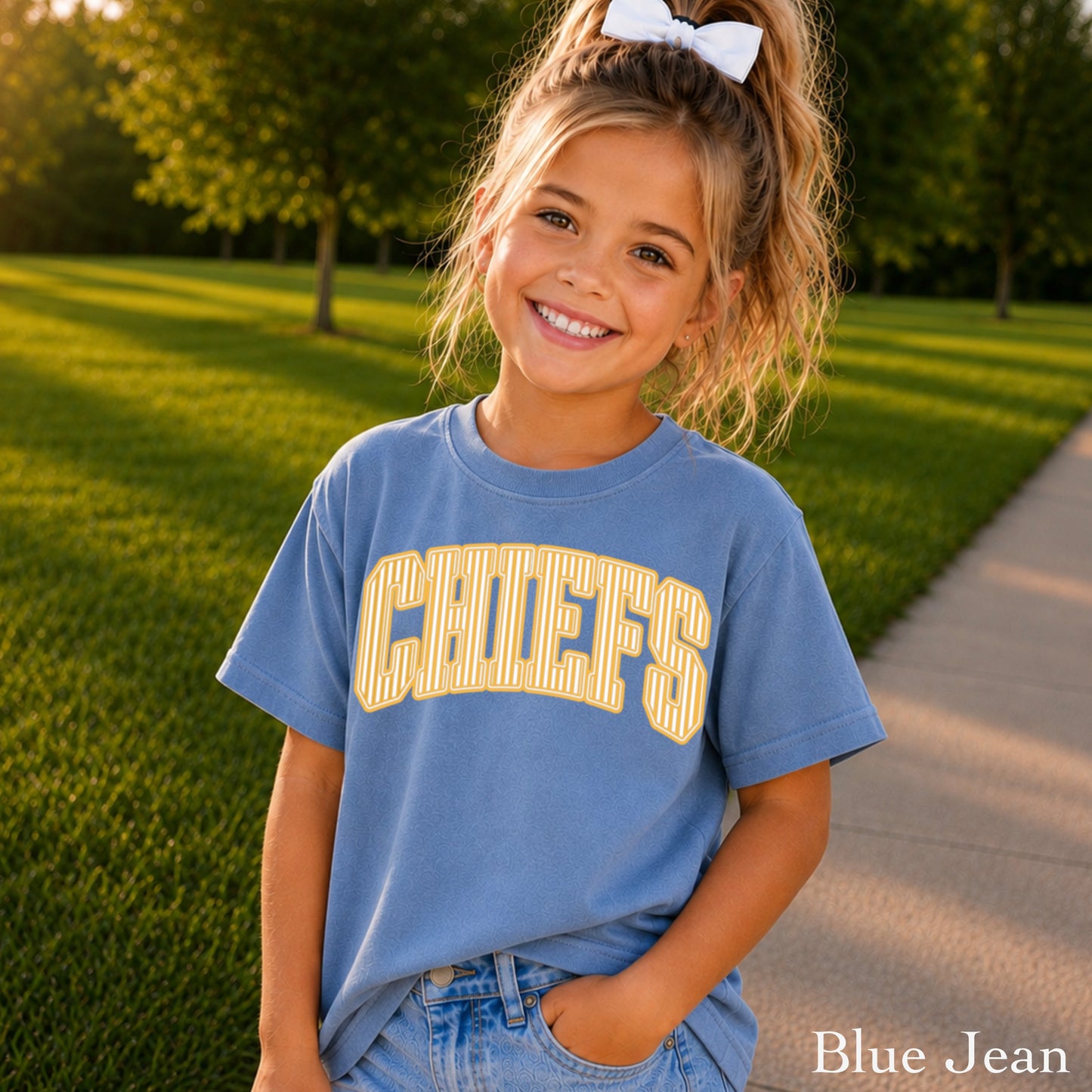 Chiefs Youth Comfort Color T-Shirt