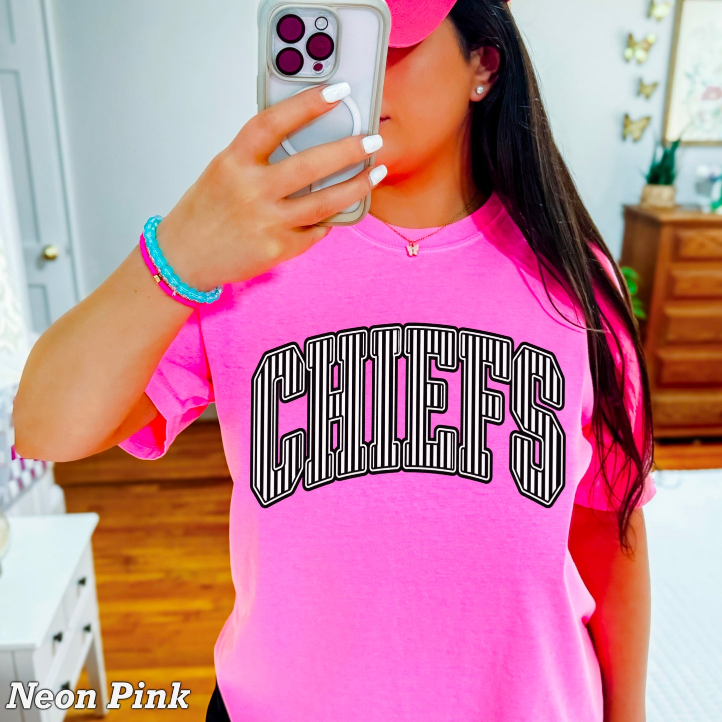 Chiefs Comfort Color Graphic Tee
