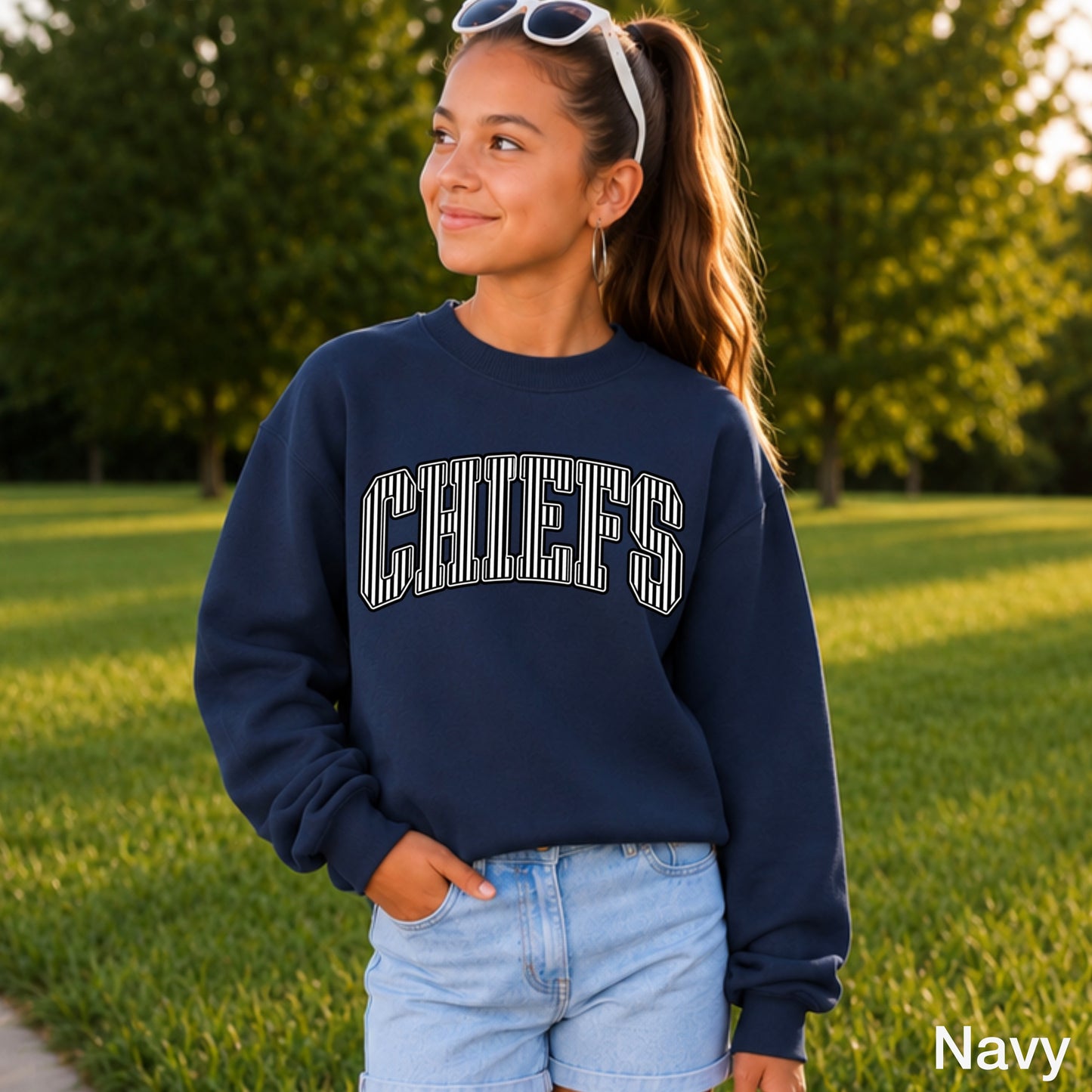 Chiefs Youth Crewneck Sweatshirt