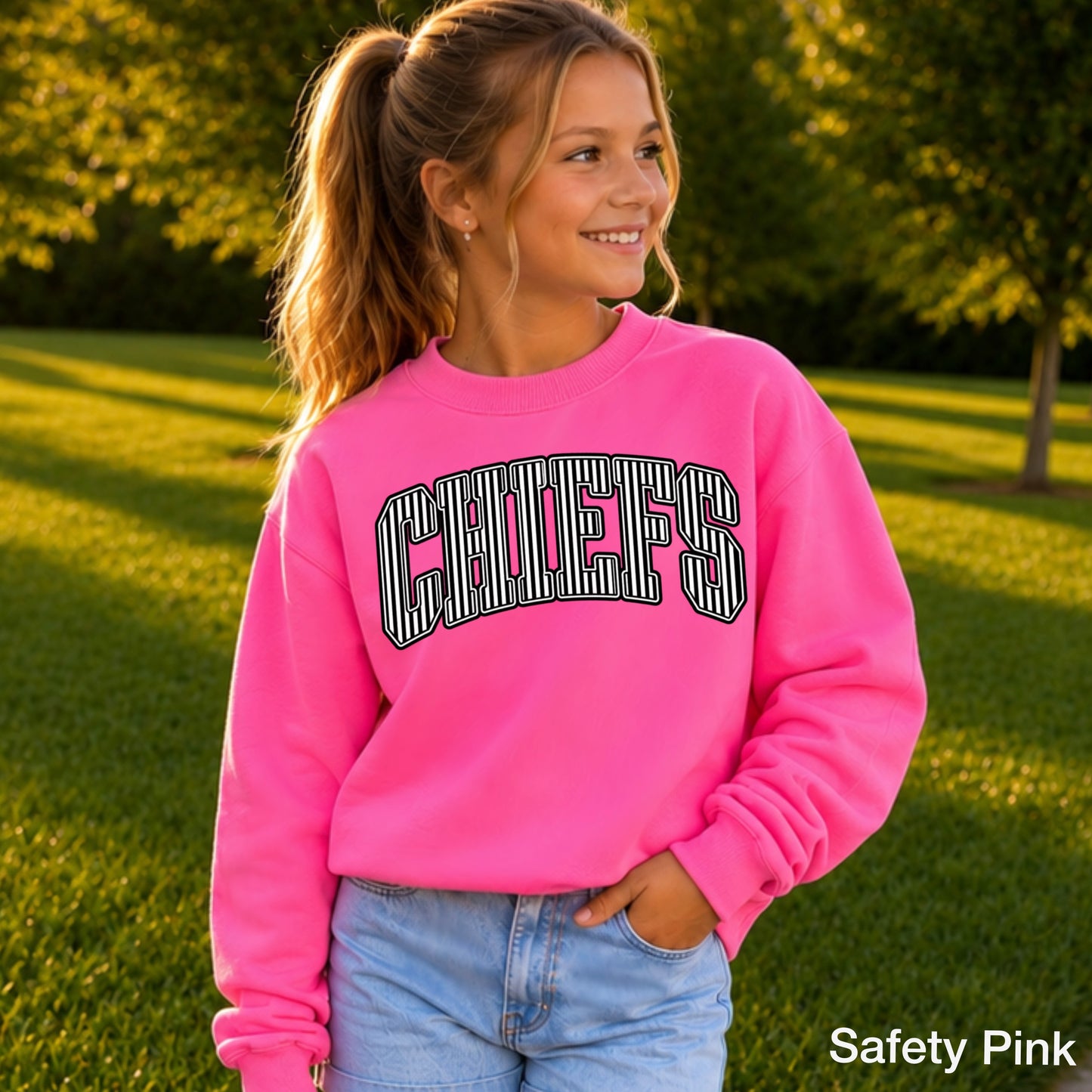 Chiefs Youth Crewneck Sweatshirt