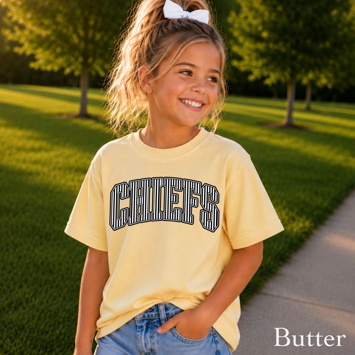 Chiefs Youth Comfort Color T-Shirt