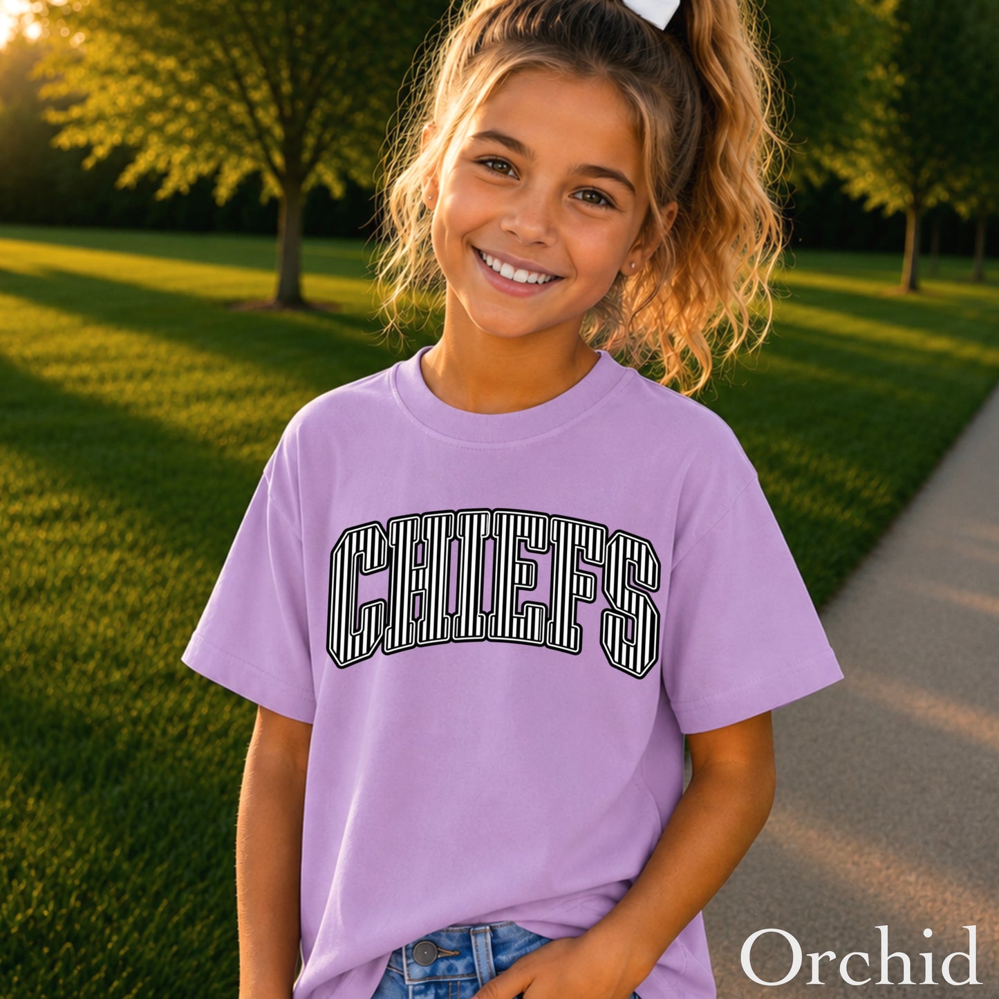 Chiefs Youth Comfort Color T-Shirt