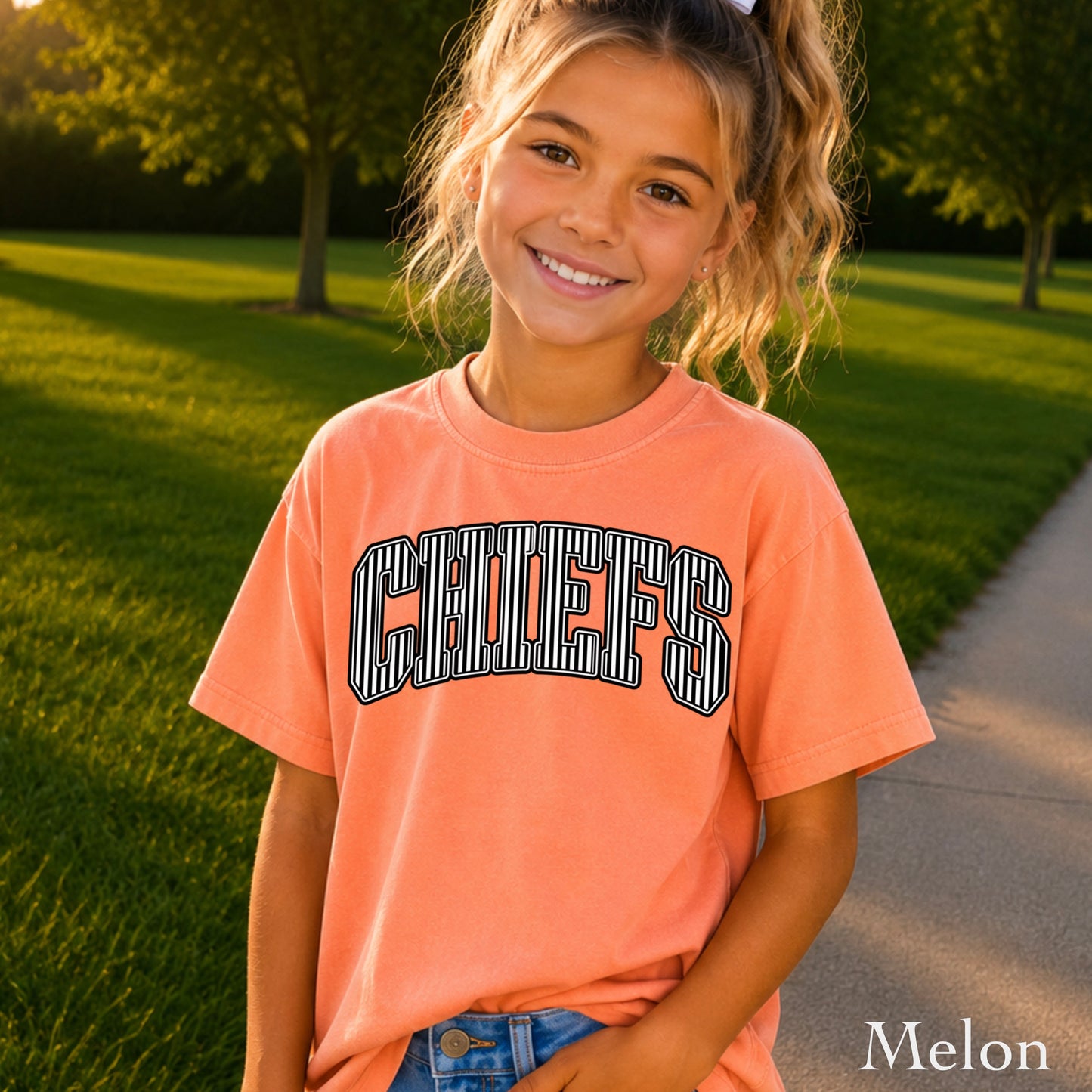 Chiefs Youth Comfort Color T-Shirt
