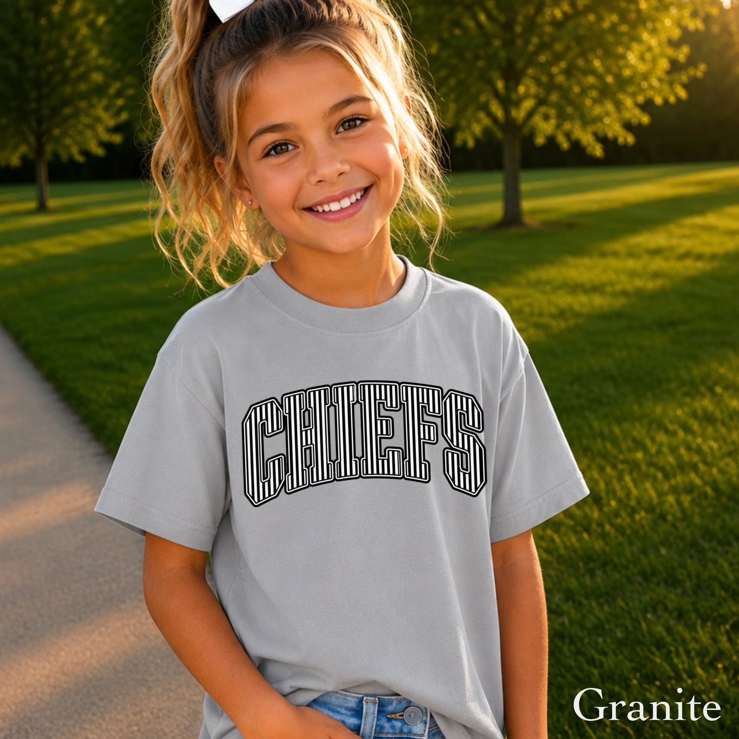 Chiefs Youth Comfort Color T-Shirt
