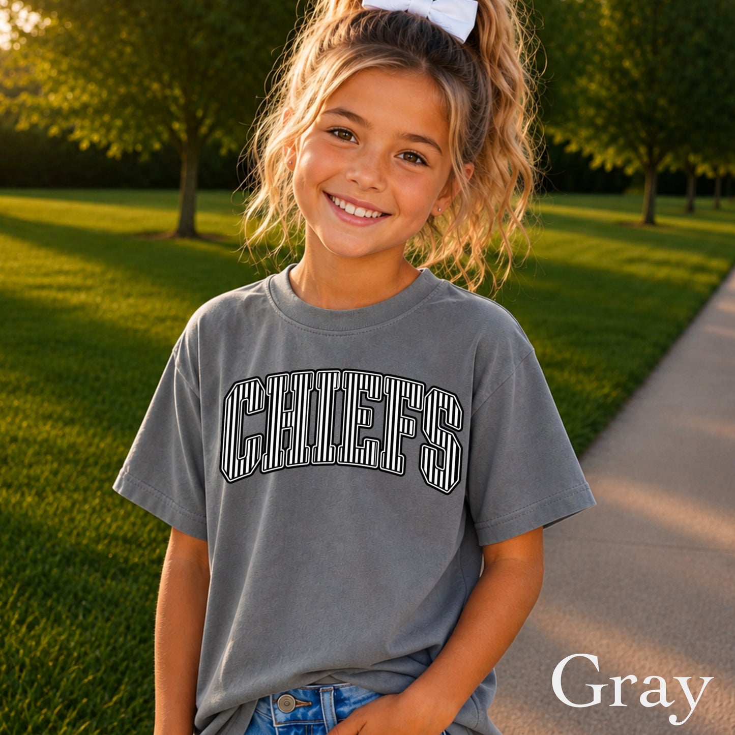 Chiefs Youth Comfort Color T-Shirt