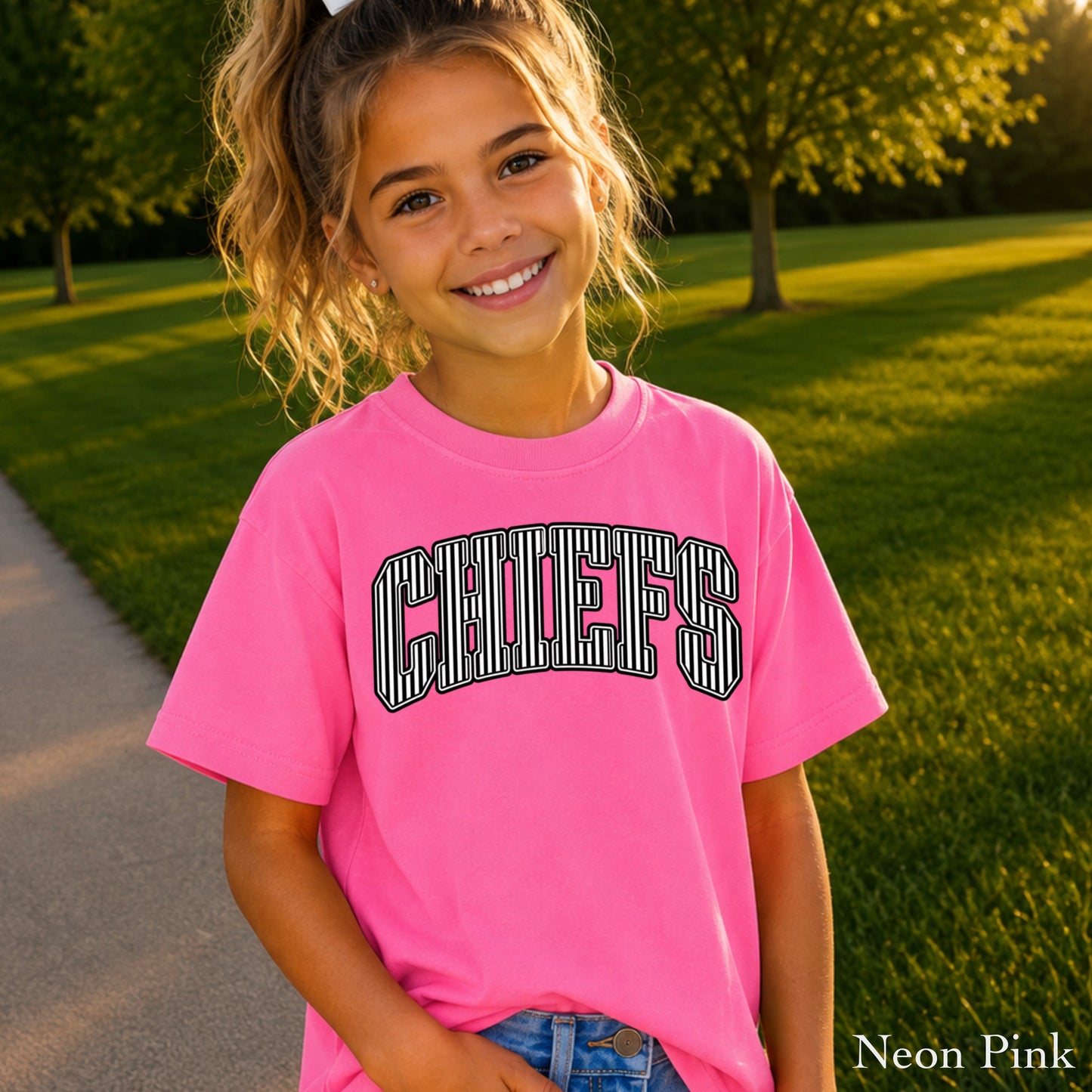 Chiefs Youth Comfort Color T-Shirt