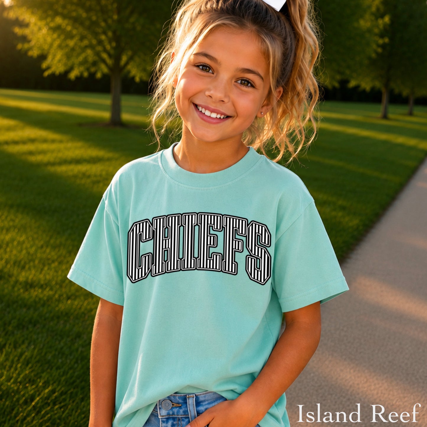 Chiefs Youth Comfort Color T-Shirt