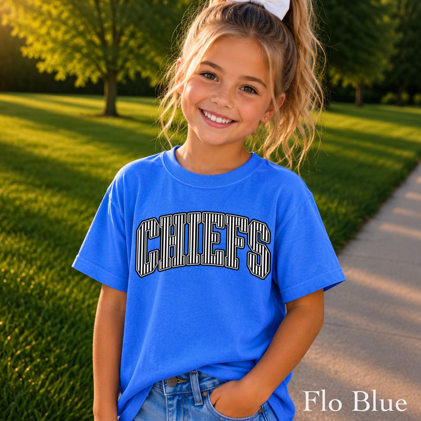 Chiefs Youth Comfort Color T-Shirt
