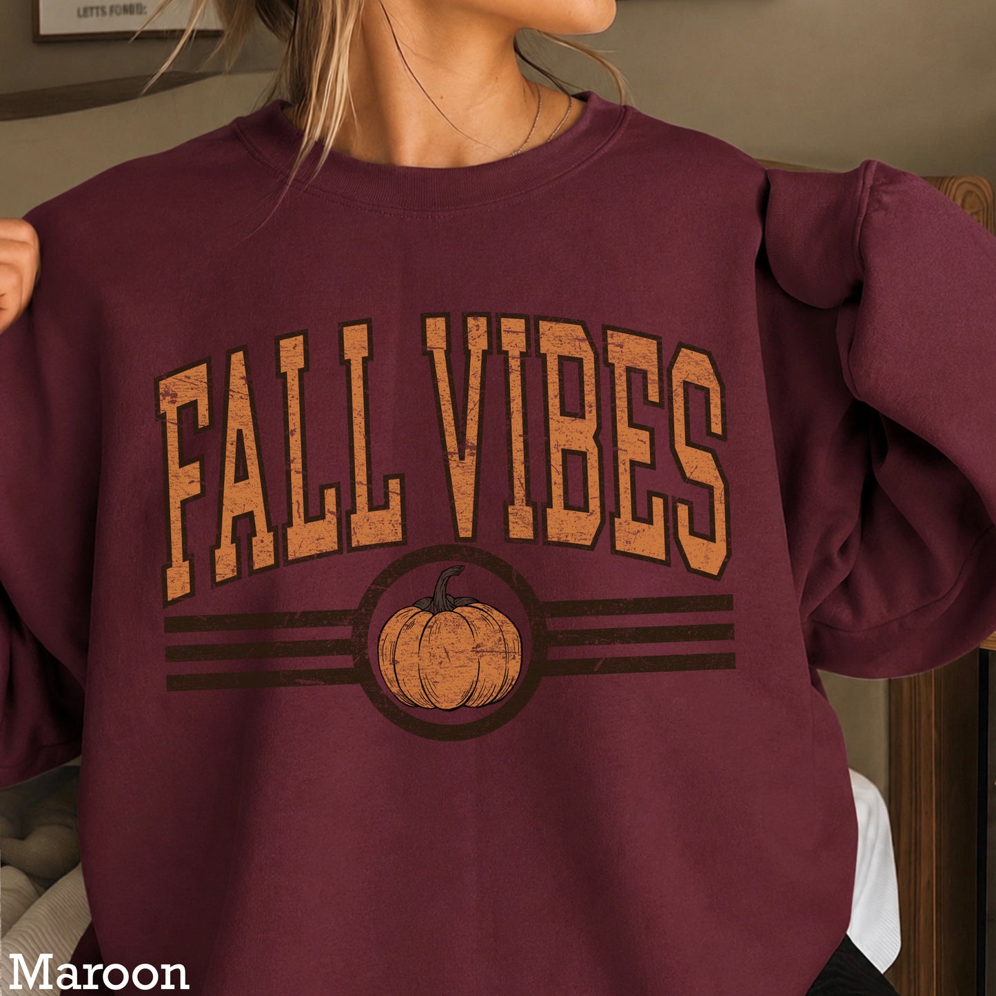 Fall Vibes Crewneck Sweatshirt