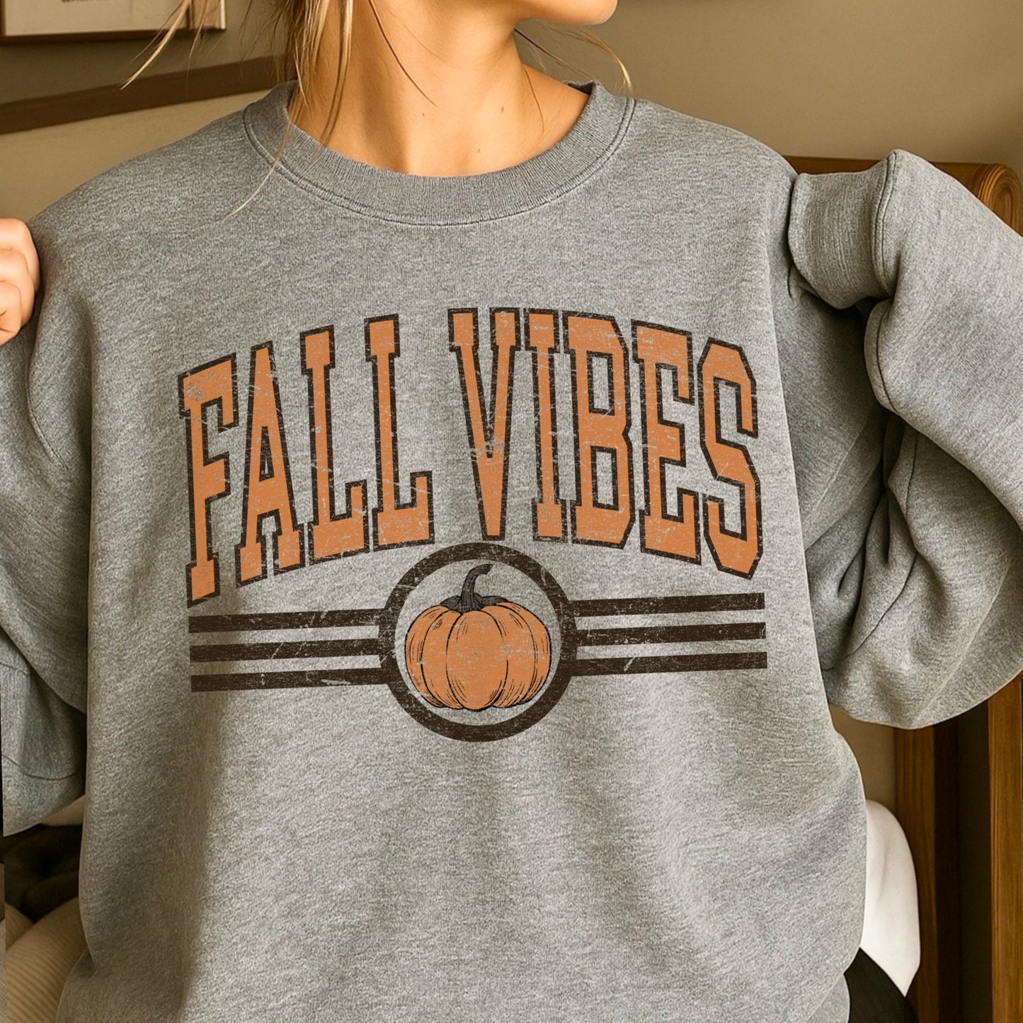 Fall Vibes Crewneck Sweatshirt