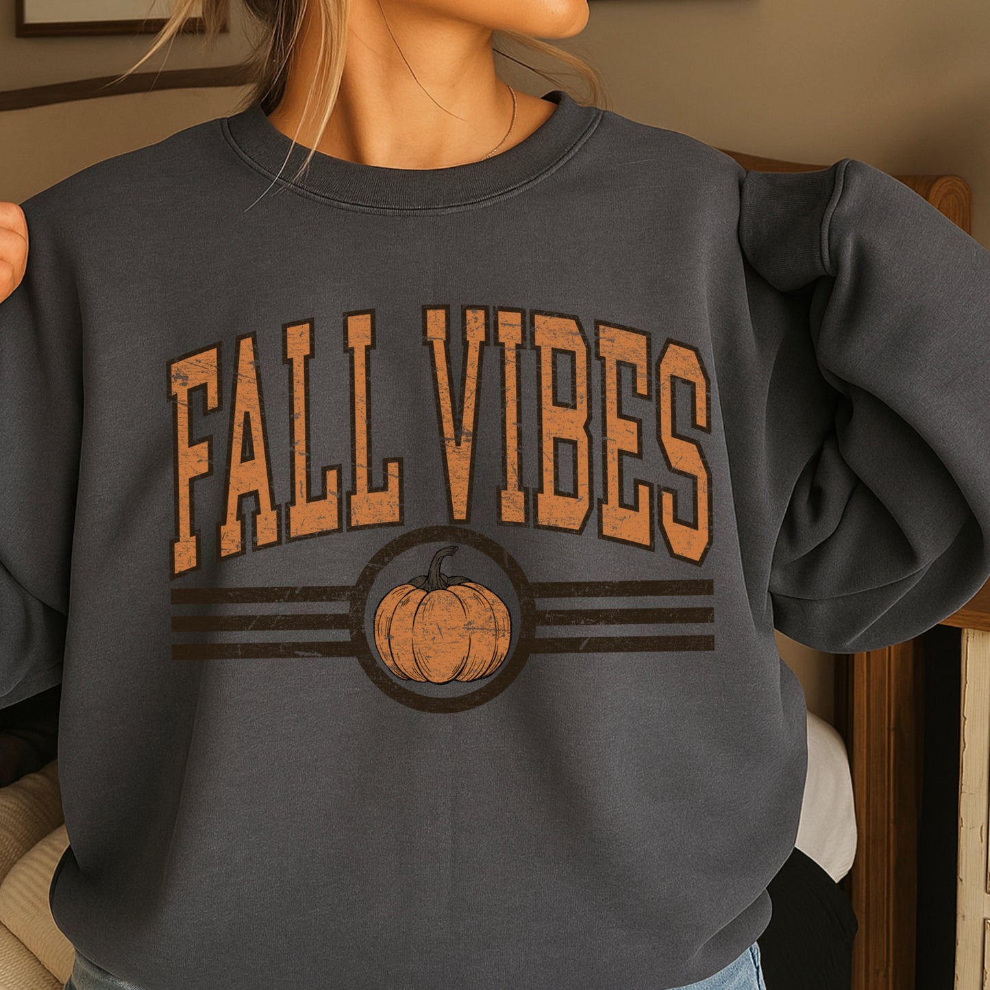 Fall Vibes Crewneck Sweatshirt