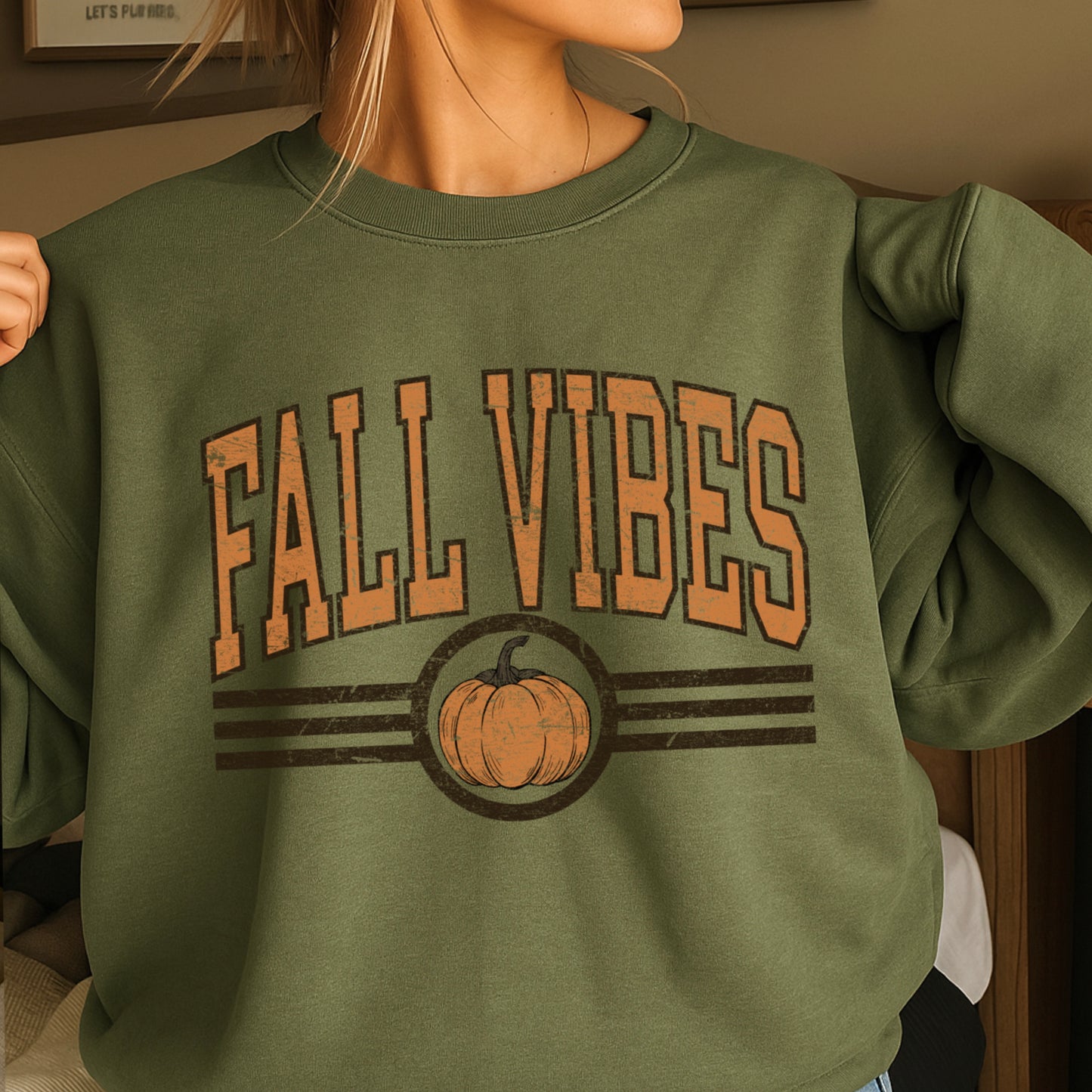 Fall Vibes Crewneck Sweatshirt
