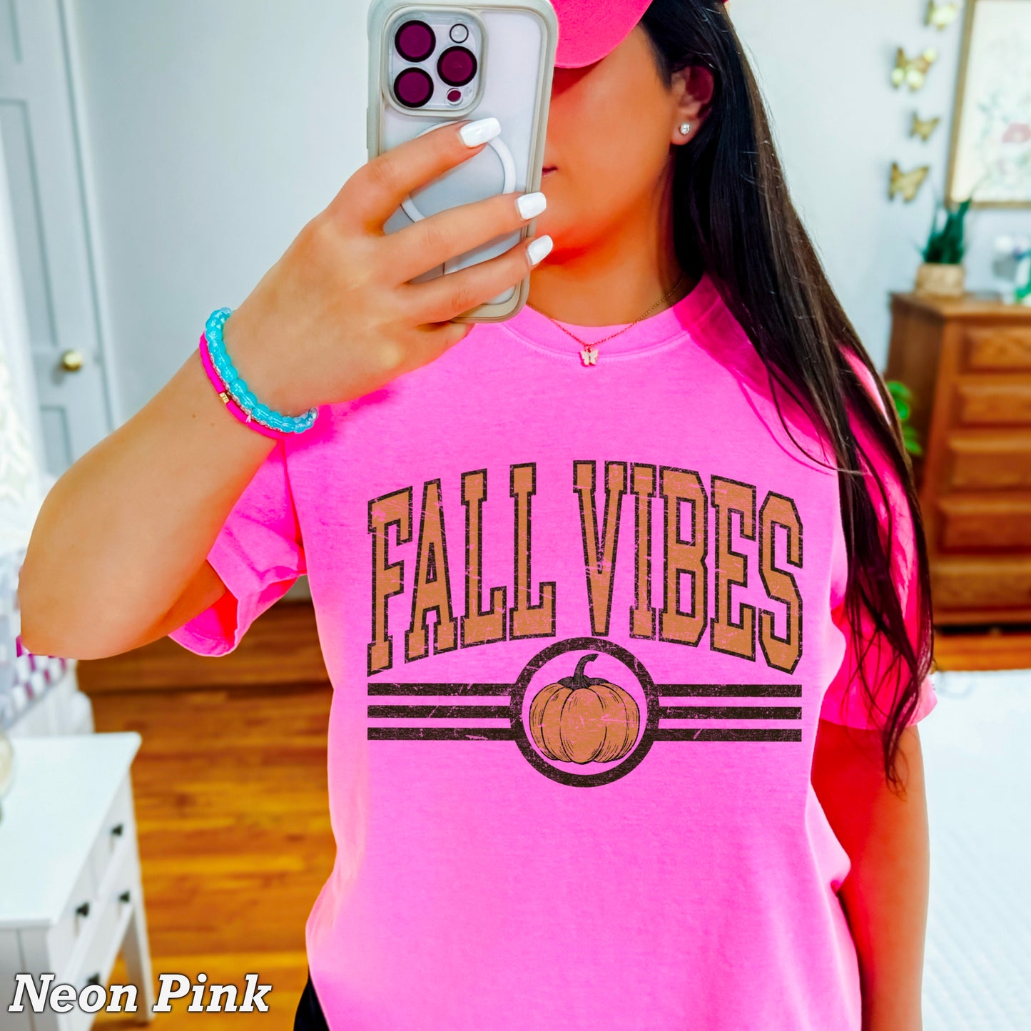 Fall Vibes Comfort Color Graphic Tee