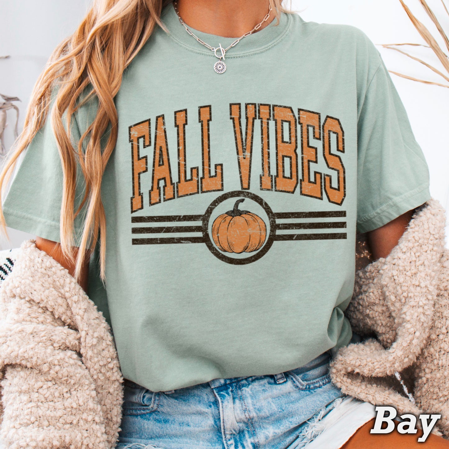 Fall Vibes Comfort Color Graphic Tee